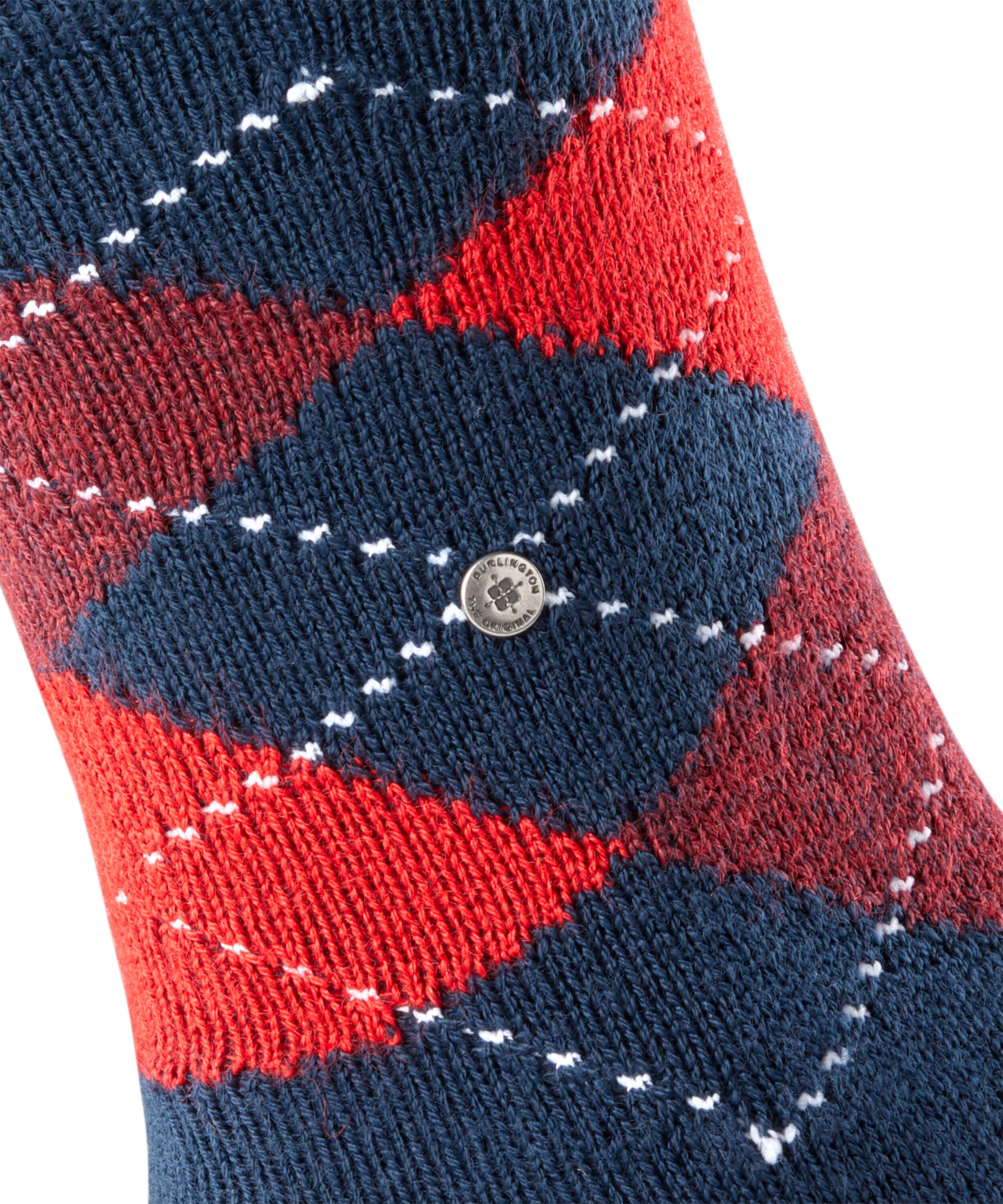 Burlington Socken »Preston« mit Raute; verstärkt, hochwertig, kariert