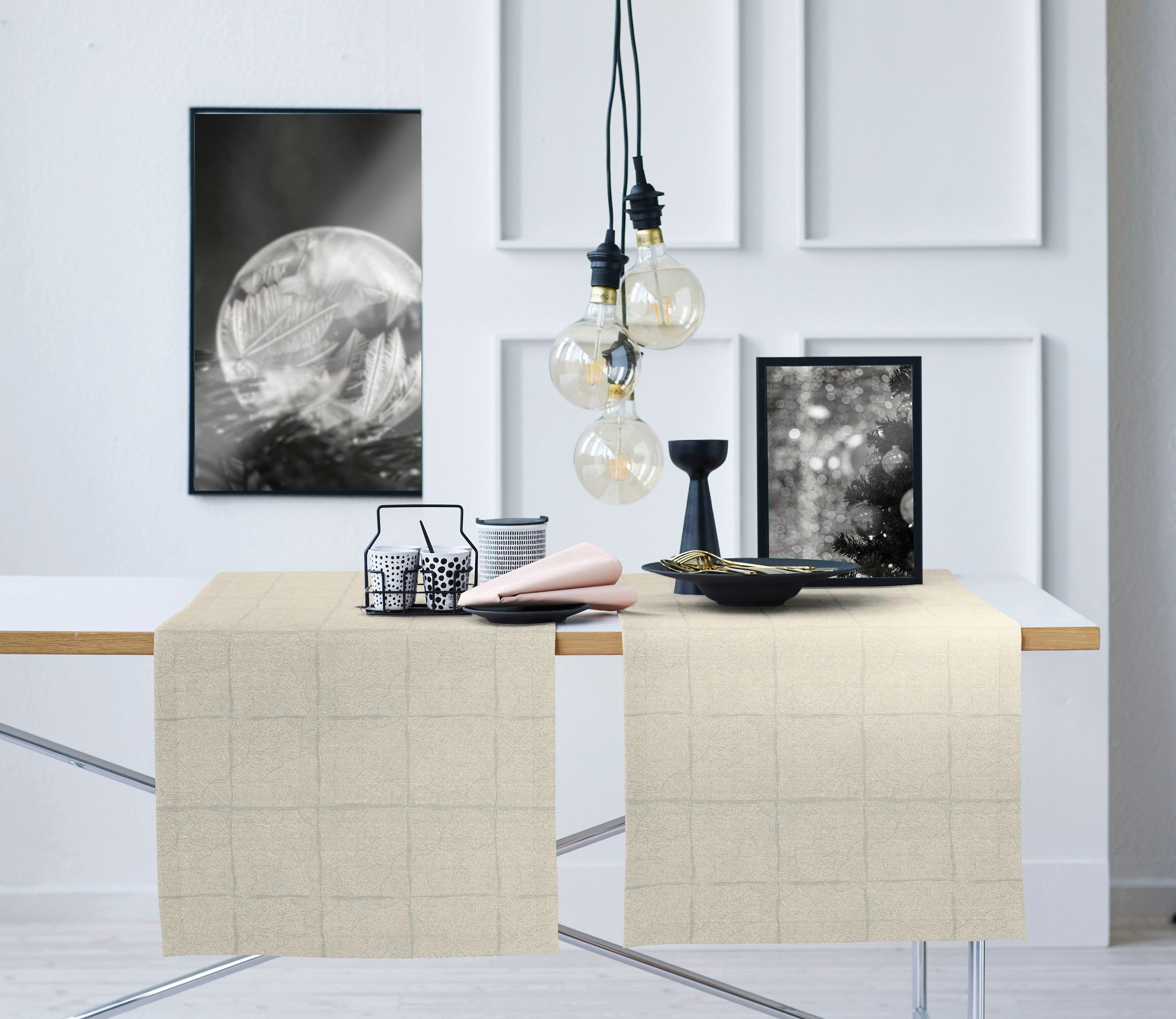 APELT Tischläufer "6300 CHRISTMAS GLAM, Weihnachtsdeko, Weihnachten" Lurex- günstig online kaufen