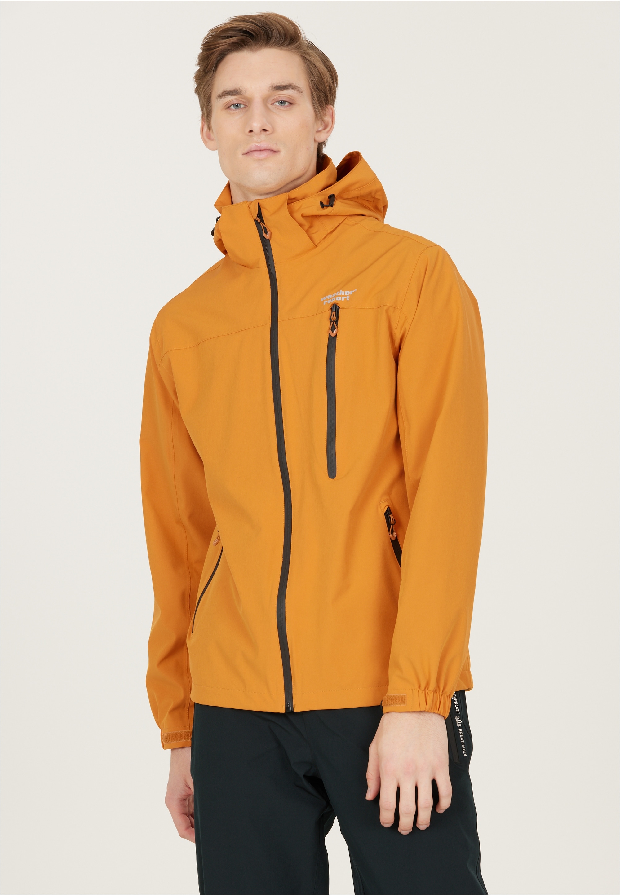 WEATHER REPORT Outdoorjacke "DELTON W-PRO15000" ist atmungsaktiv, wasser- und winddicht