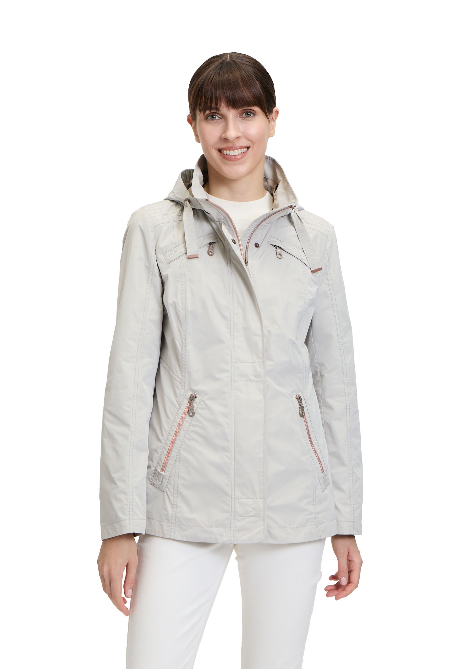 Gil Bret Outdoorjacke, mit Kapuze, mit Kapuze