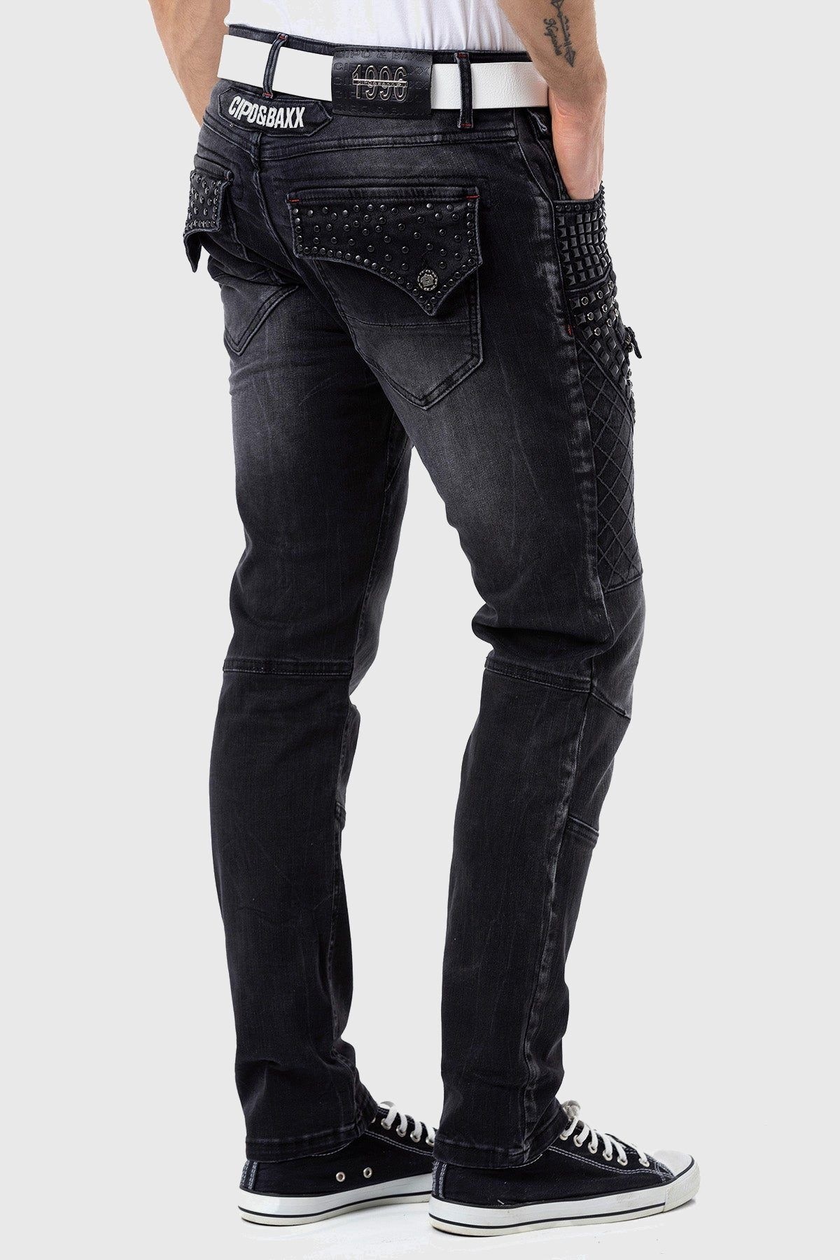Cipo & Baxx 5-Pocket-Jeans »Jeans«, mit zahlreichen Details