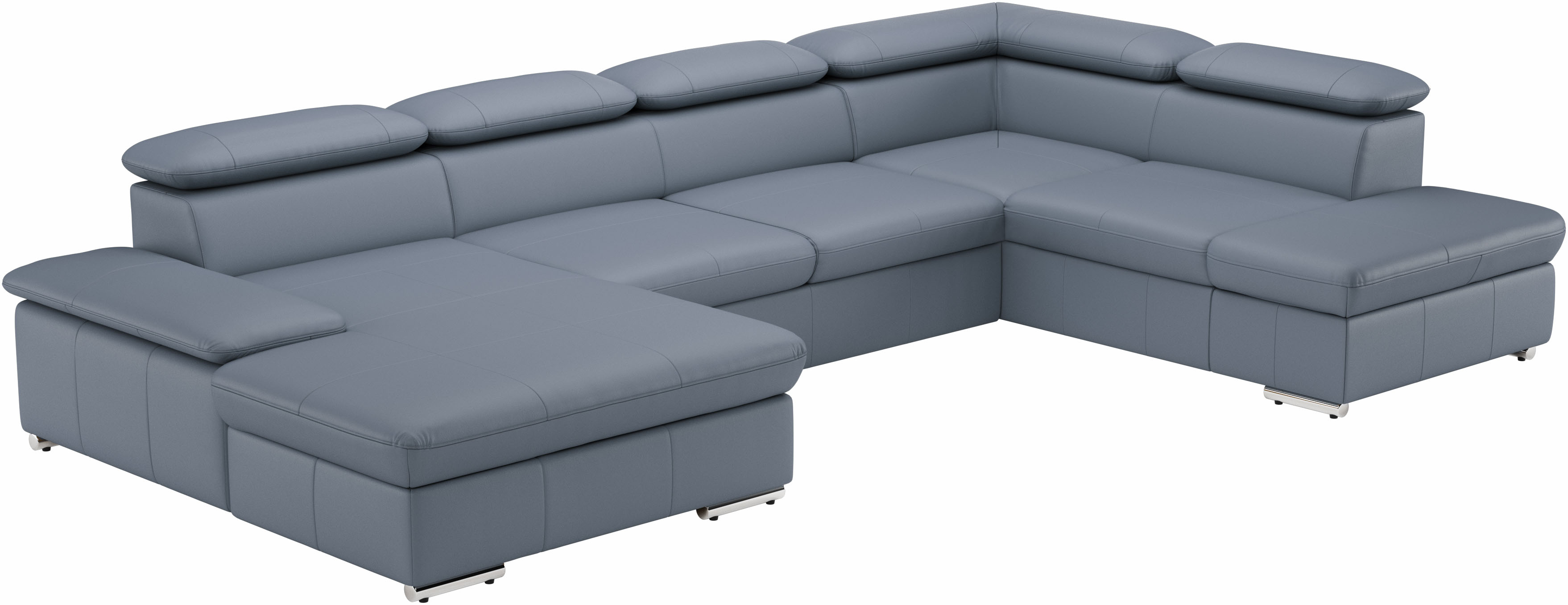 Thumbnail - sit&more Wohnlandschaft "Valantine U-Form, B: 349 cm" mit Arm- & Kopfteilverstellung, optional mit Bettfunktion