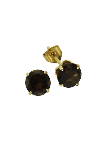 Paar Ohrstecker »Gold 585 Rauchquarz 5mm«