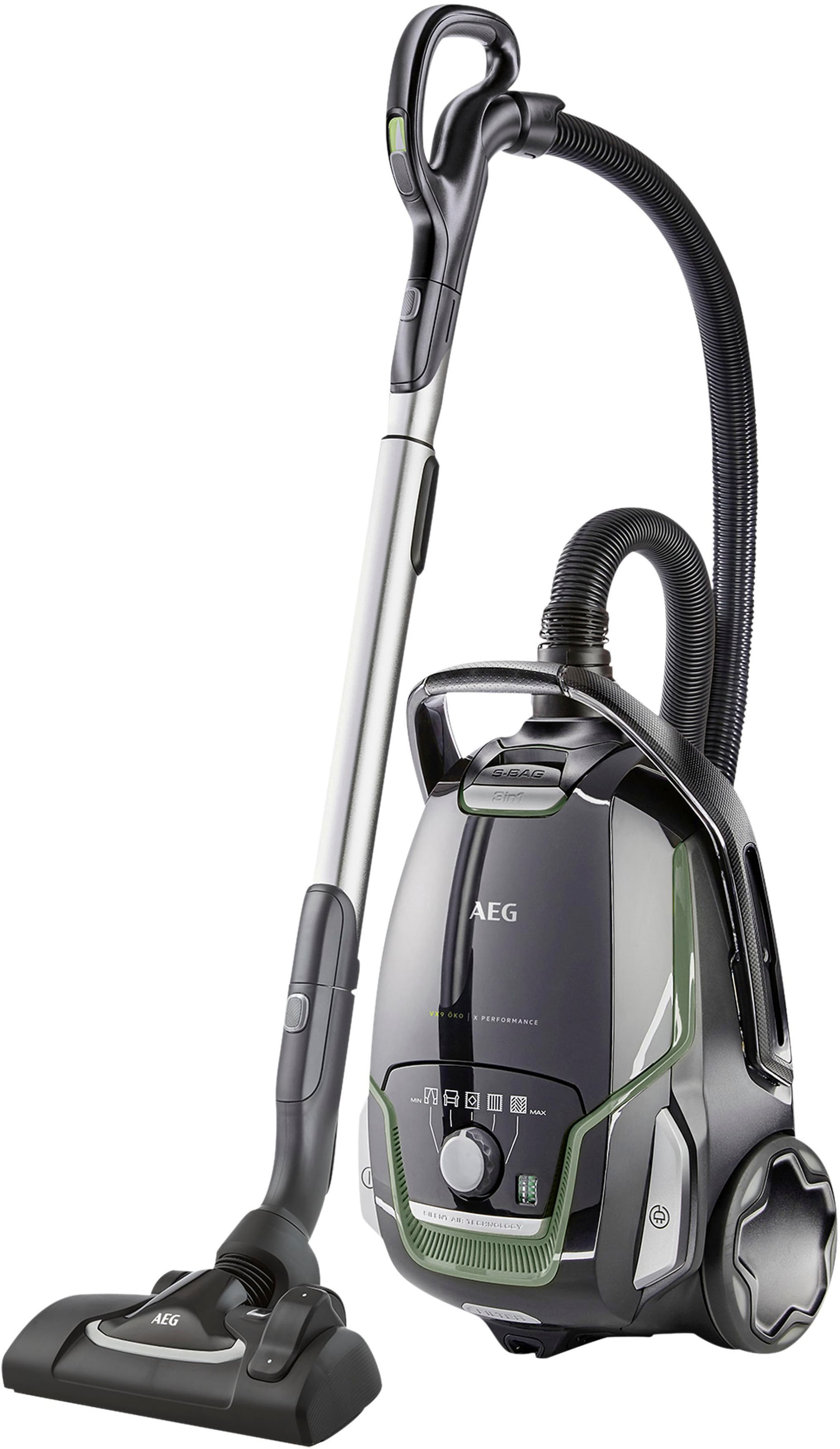 AEG Bodenstaubsauger "VX9-2-ÖKO" 850 W mit Beutel Leistungsstark, inkl. Zus günstig online kaufen