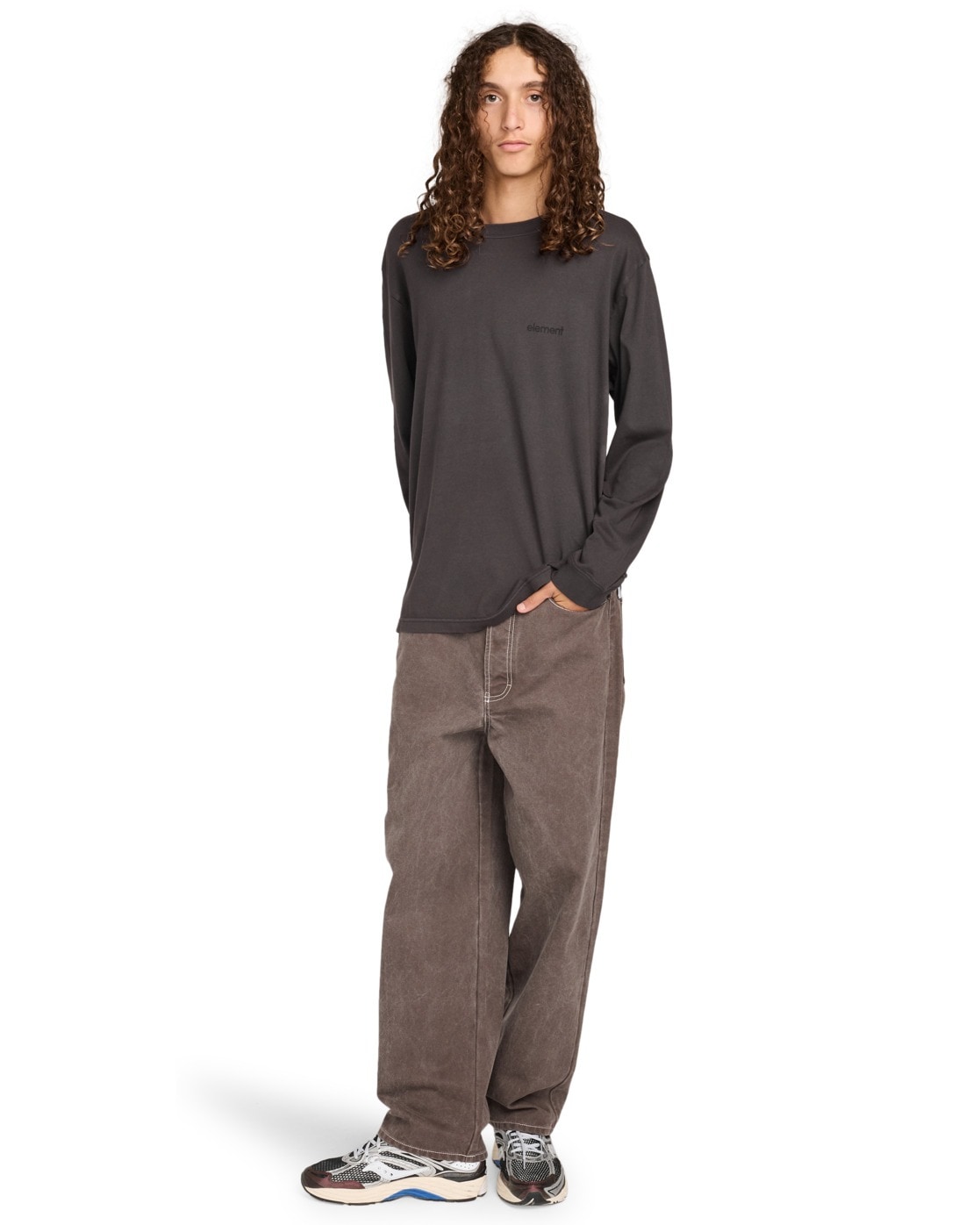 Element Langarmshirt »Lowcase Pigment«