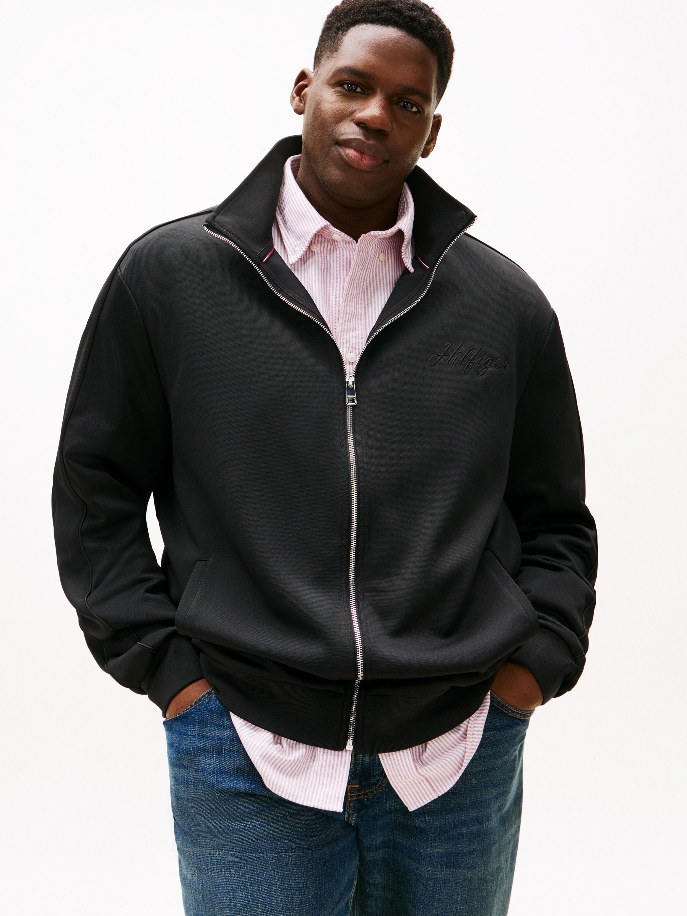 Tommy Hilfiger Big & Tall Sweatjacke "BT-MODERN ATH TRACK" Große Größen günstig online kaufen