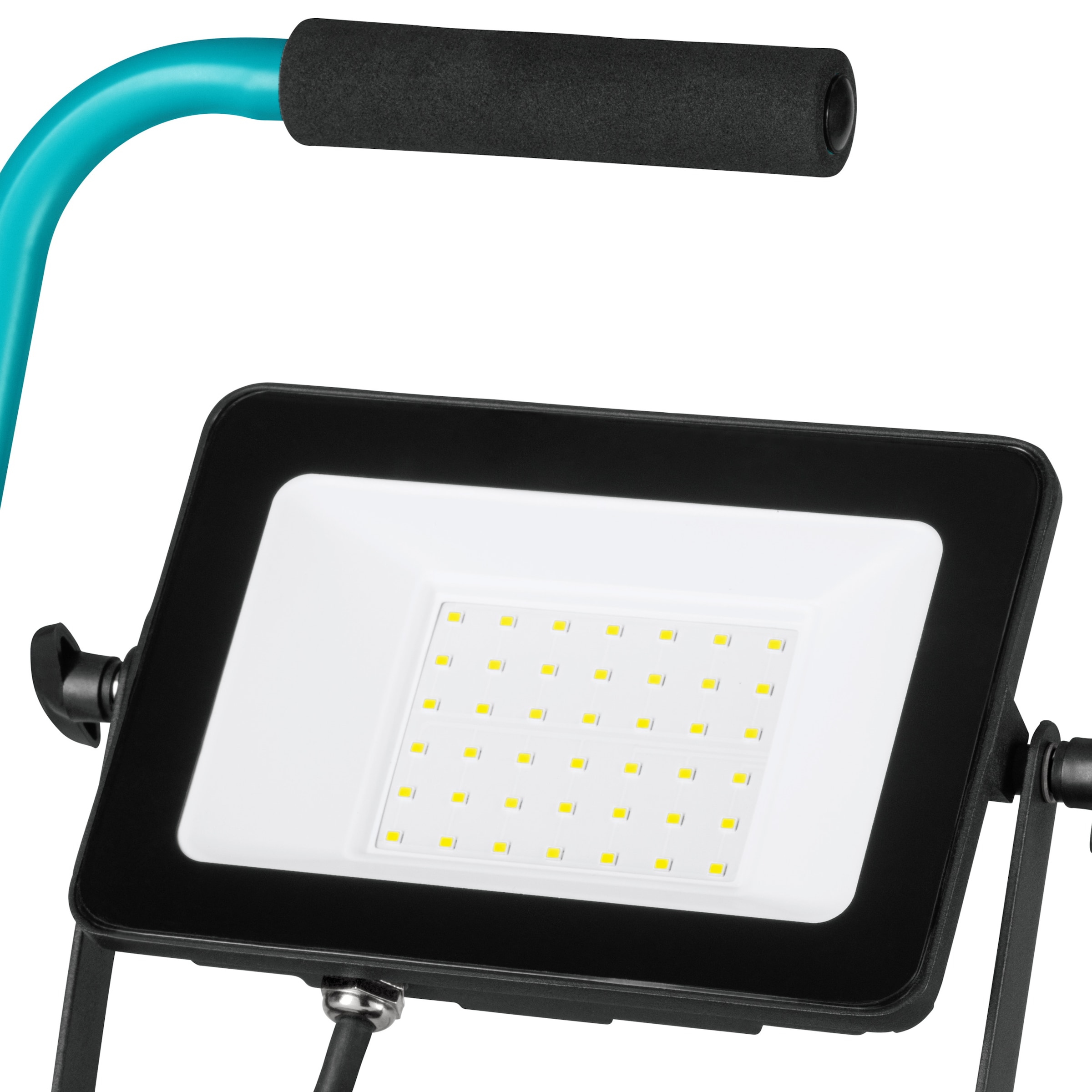 EGLO Deckenstrahler »AVELAR Strahler - Alu, Kunststoff - LED - 30W - IP65« LED-Modul 1 Stk. Neutralweiß LED Baustrahler, Arbeitsleuchte, Arbeitsscheinwerfer, L27xB21xH31,5 cm