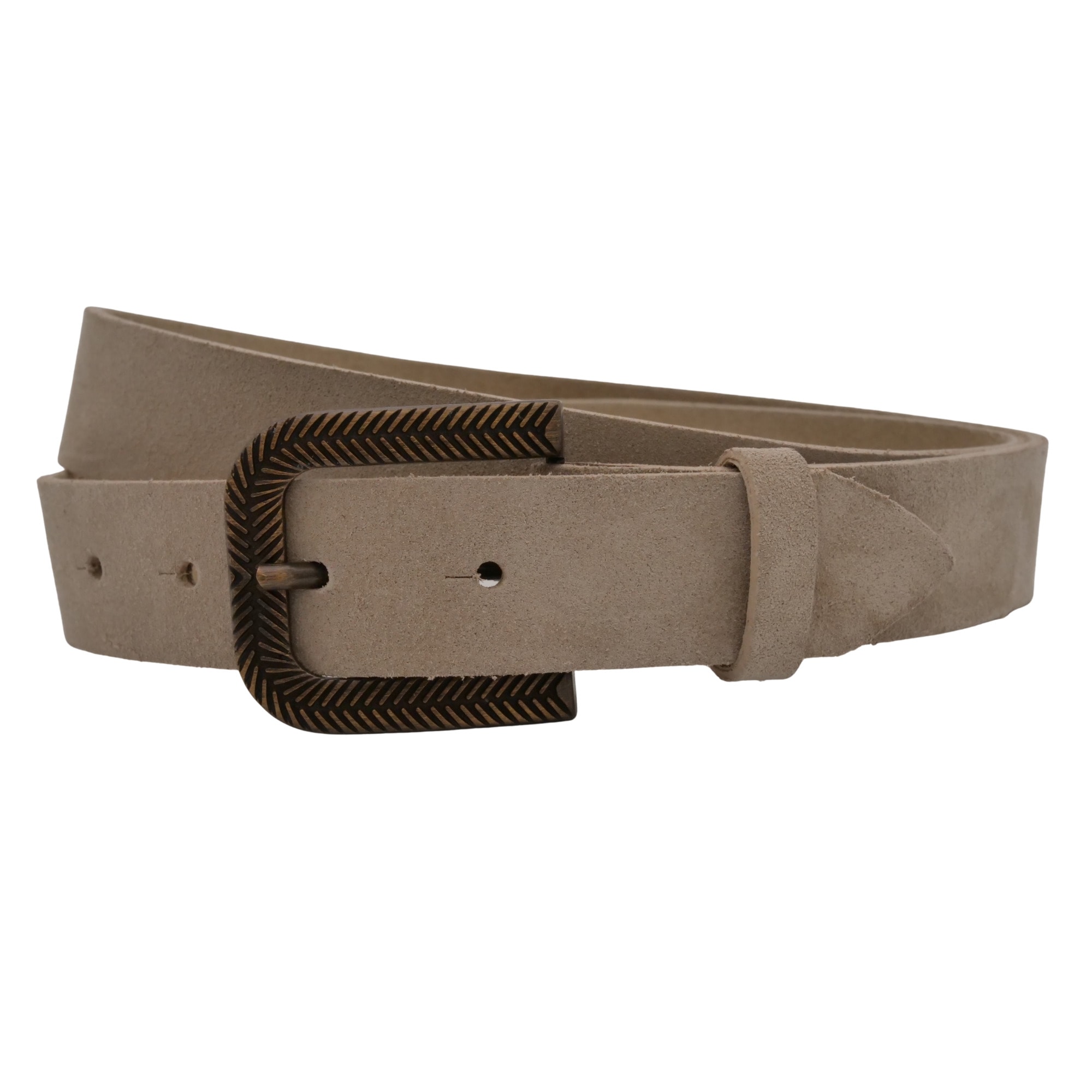 AnnaMatoni Ledergürtel "AnnaMatoni Damen Ledergürtel in hochwertigem Velour Leder 3cm"