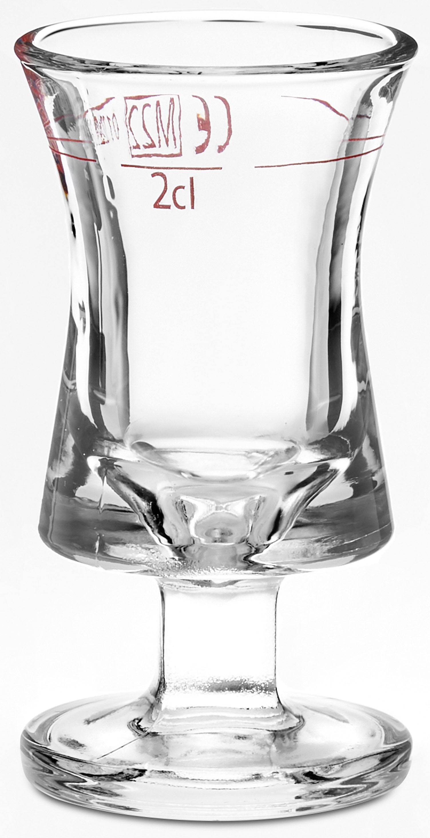 van Well Schnapsglas »Rittmeister Rotring«, (Set, 12 tlg., 12 Schnapsgläser Rittmeister 2cl), 0,2 L, geeicht, Spülmaschinengeeignet, Gastronomiequalität, 12-tlg.