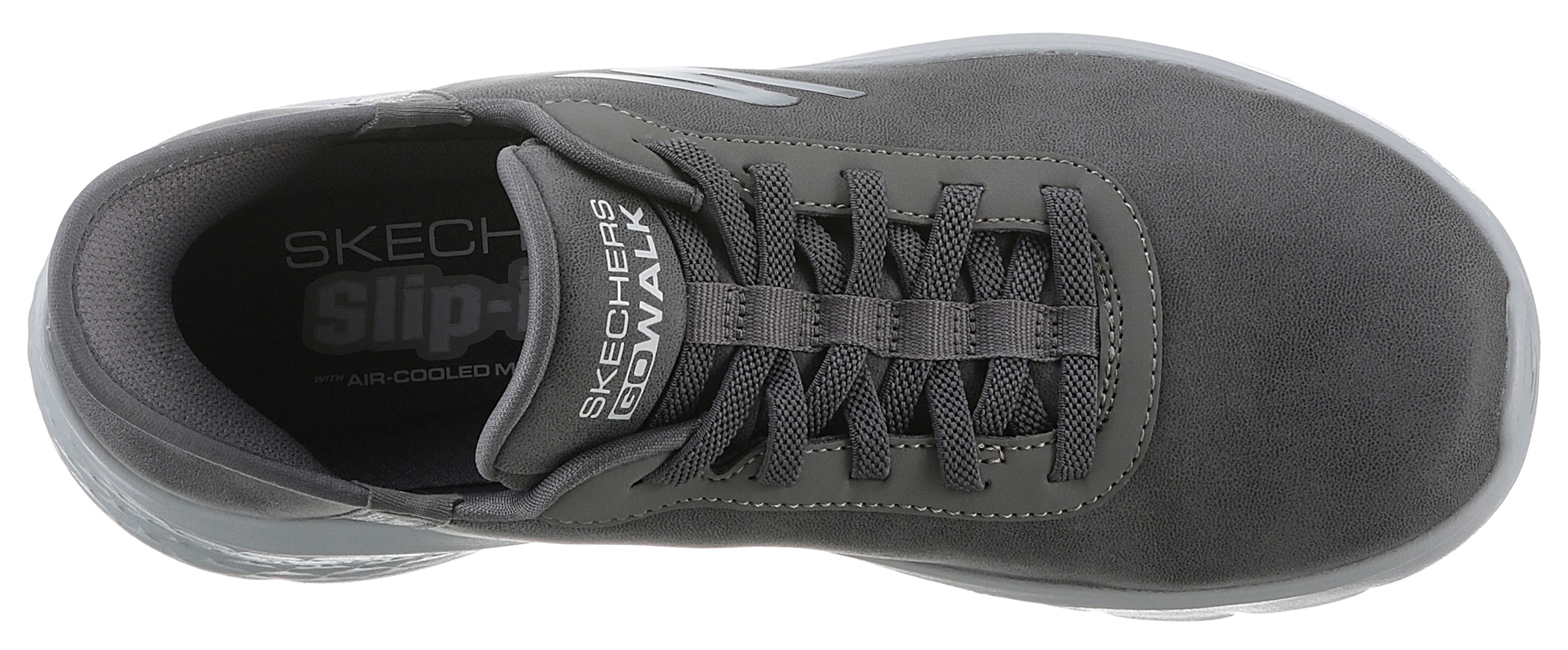 Skechers Slip-On Sneaker »GO WALK FLEX«, Slipper, Freizeitschuh, Halbschuh mit Air-Cooled Memory Foam