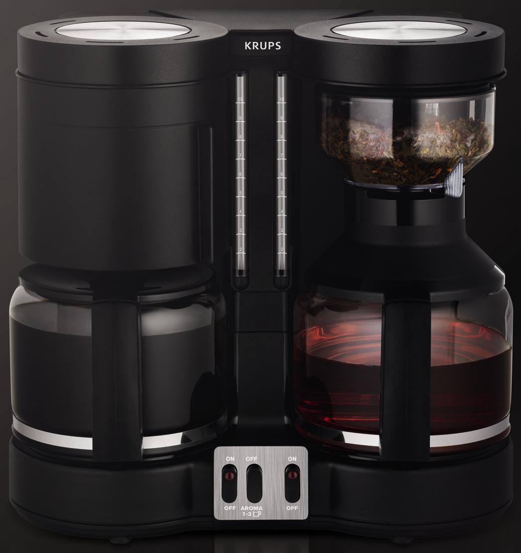 Krups Filterkaffeemaschine "KM8508.11 Duothek Plus" 1 l Kaffeekanne Papierf günstig online kaufen
