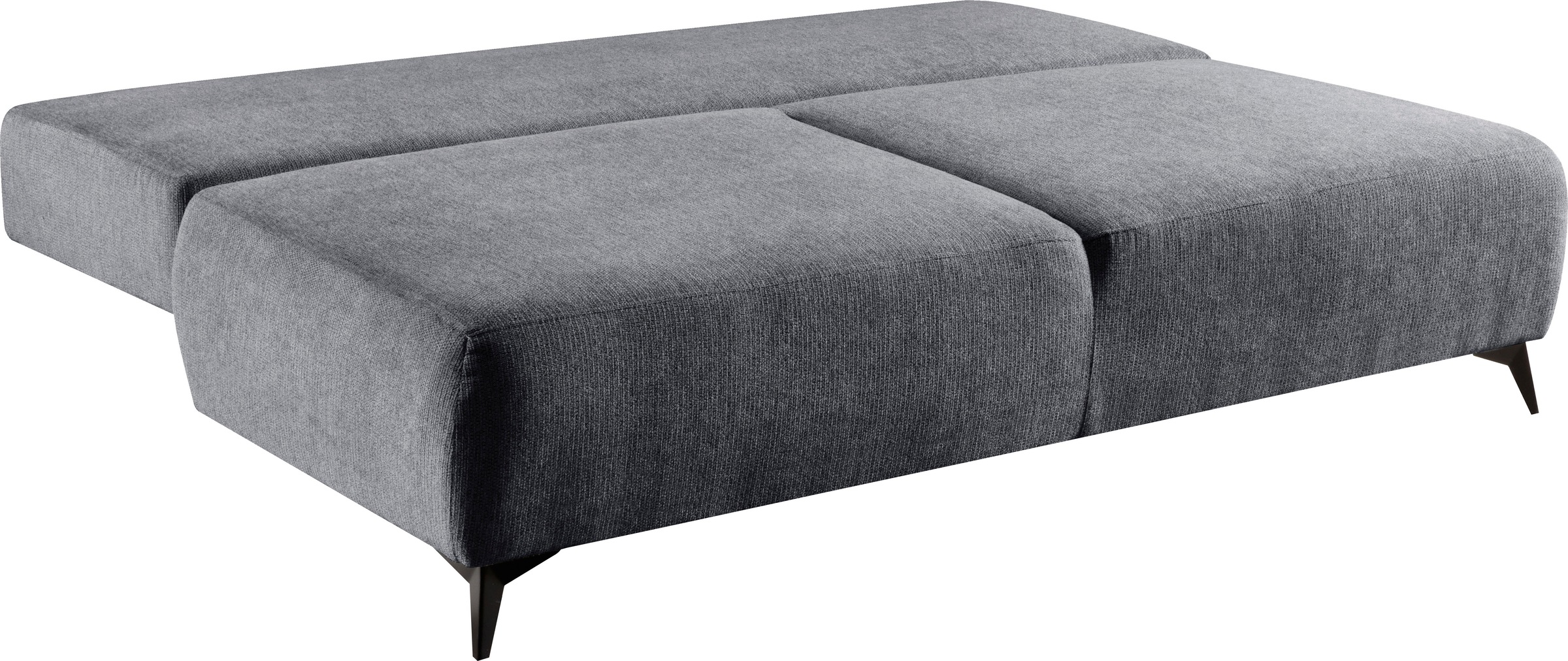 WERK2 Schlafsofa »Viktoria mit Komfortsitz- und Liegehöhe, Breite 200cm,«, bequemes 2-Sitzer Schlafcouch mit Bettkasten