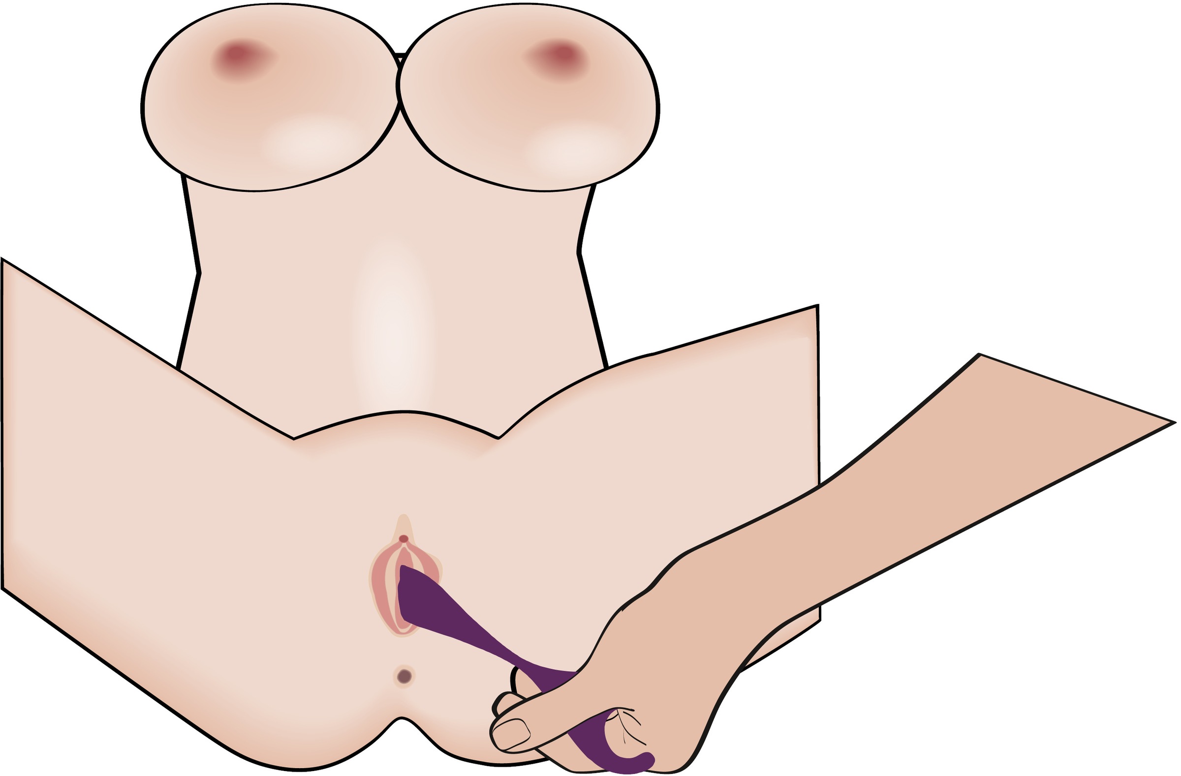 coup!es choice Vibrator »Vibrator Remote Controlled Couple's Vibrator«