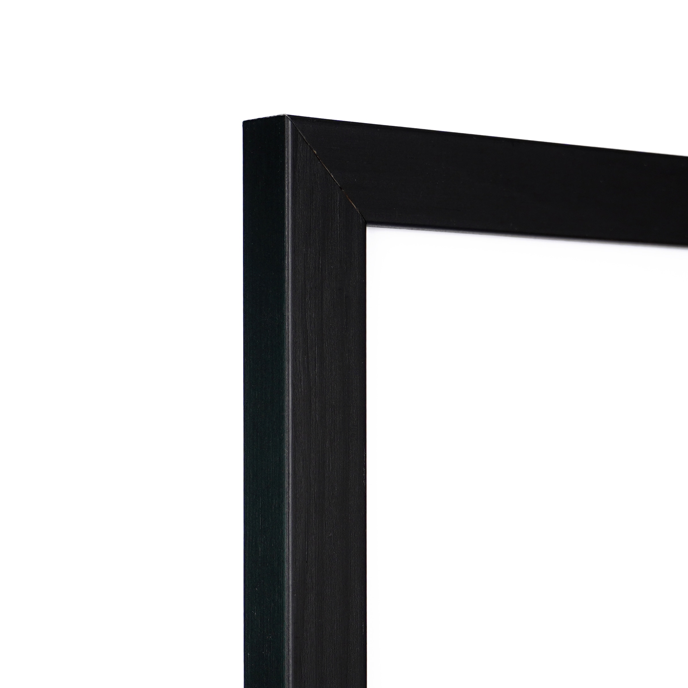 OTTO home Bilderrahmen »Echtholz Galerierahmen schwarz« für 1 Bilder 1 Stk. tlg. Inkl. rückseitiger Aufhängung (Hoch -und Querformat möglich)