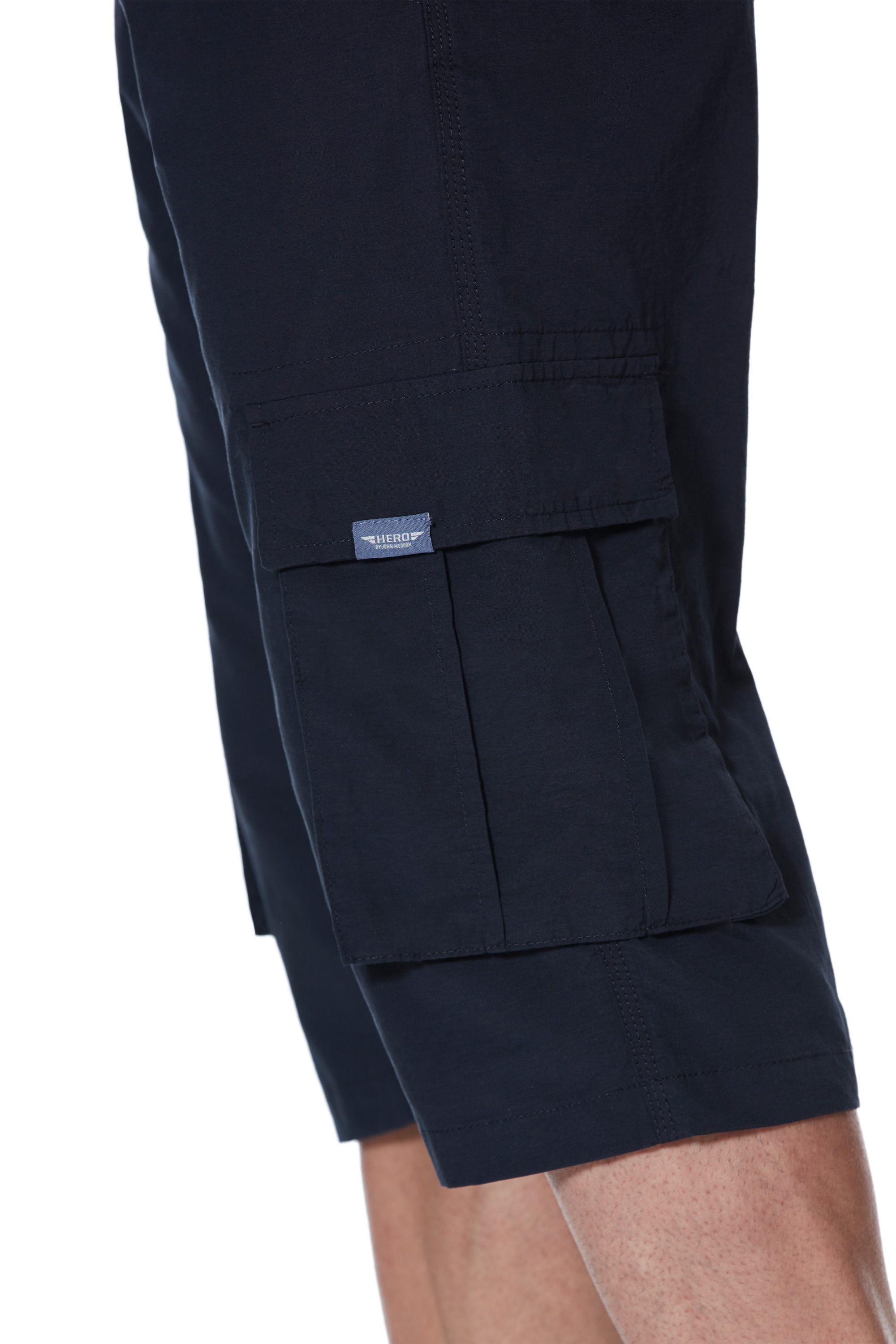 HERO by John Medoox Bermudas »Poly/BW- Funktionsstoff Hero By John Medoox Beach Bermuda«, Bermuda Casual Funktionsqualität für Herren