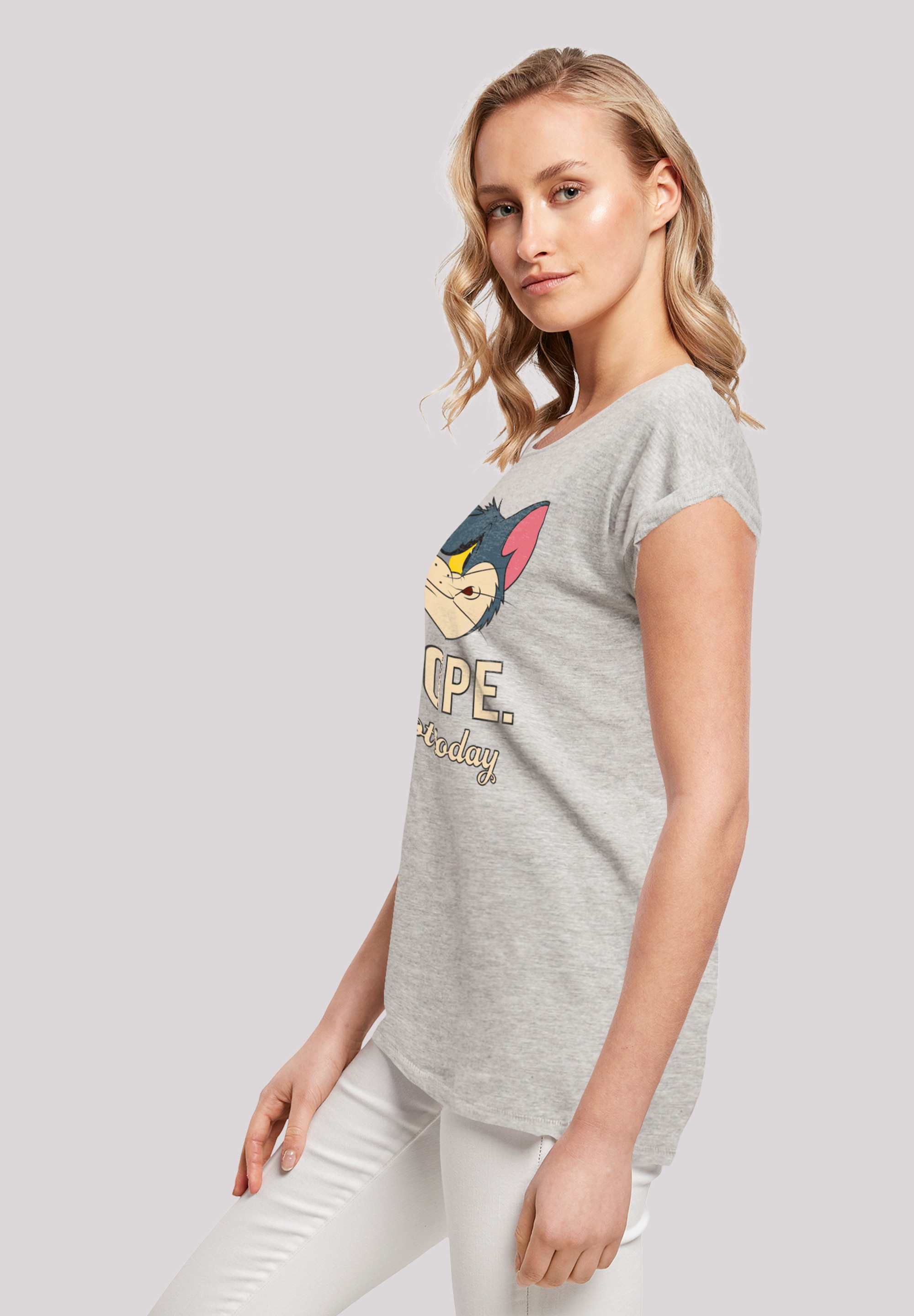 F4NT4STIC T-Shirt »Tom and Jerry TV Serie Nope Not Today«, Damen,Premium Merch,Regular-Fit,Kurze Ärmel,Bedruckt