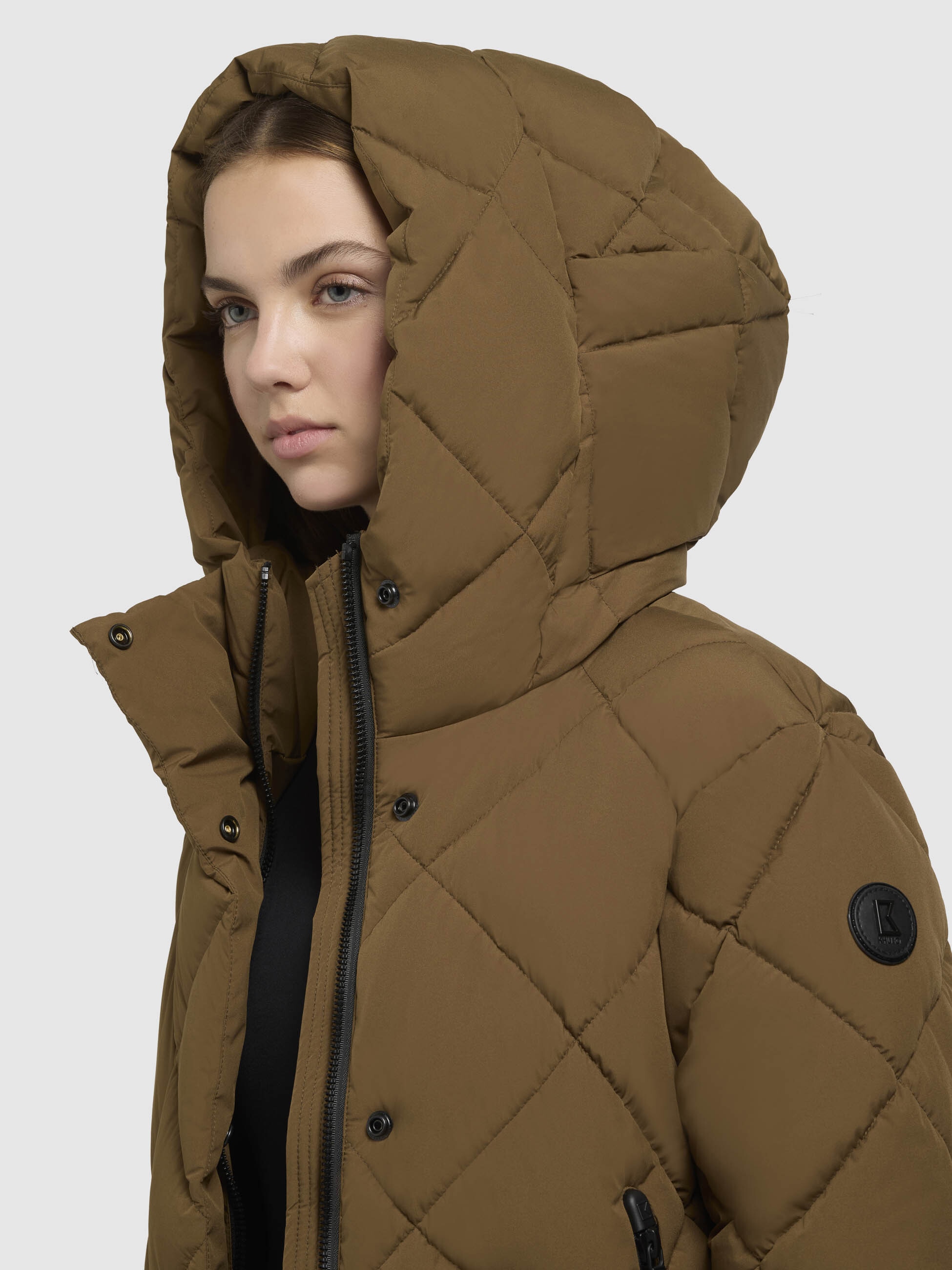 khujo Steppjacke »KIMBA«, mit Kapuze