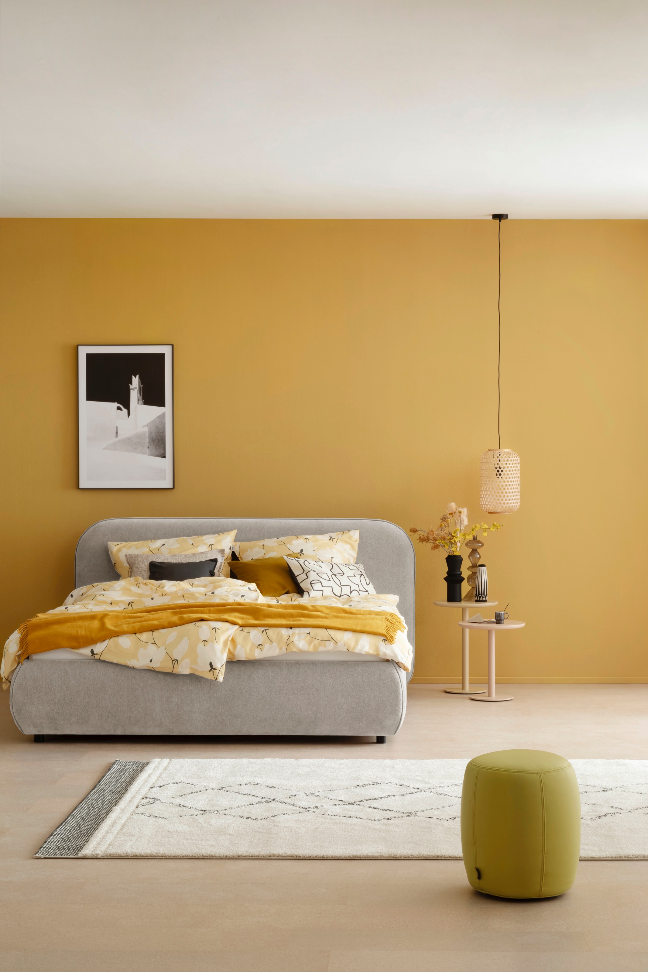 SCHÖNER WOHNEN-Kollektion Polsterbett »LISSABON wahlweise mit Bettkasten, erhältlich in der Größe 180x200cm« in verschiedenen Farben erhähltlich