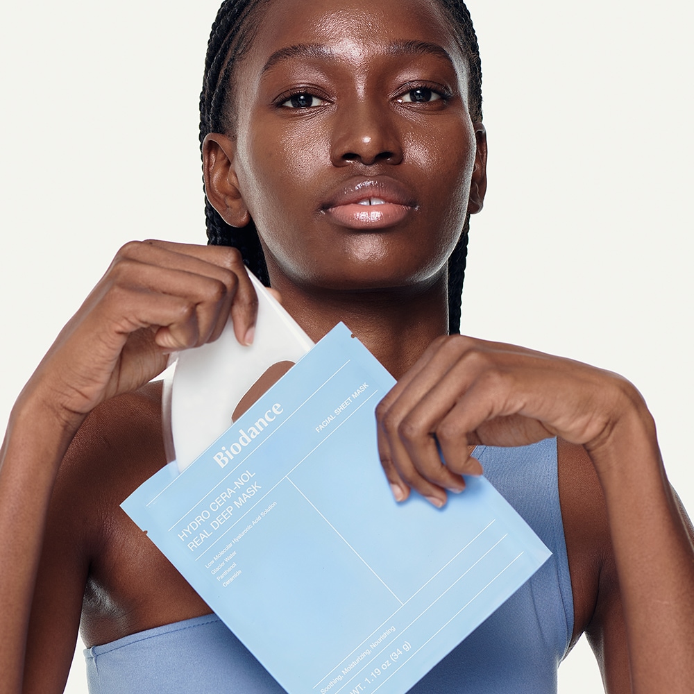 Biodance Tuchmaske »Hydro Cera-Nol Real Deep Mask 4er Pack«