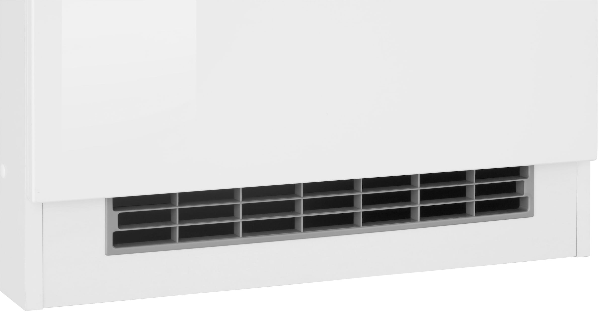KOCHSTATION Kühlumbauschrank »KS-Tulsa«, 60 cm breit, 200 cm hoch, 2 Türen, schwarzer Metallgriff, MDF Front
