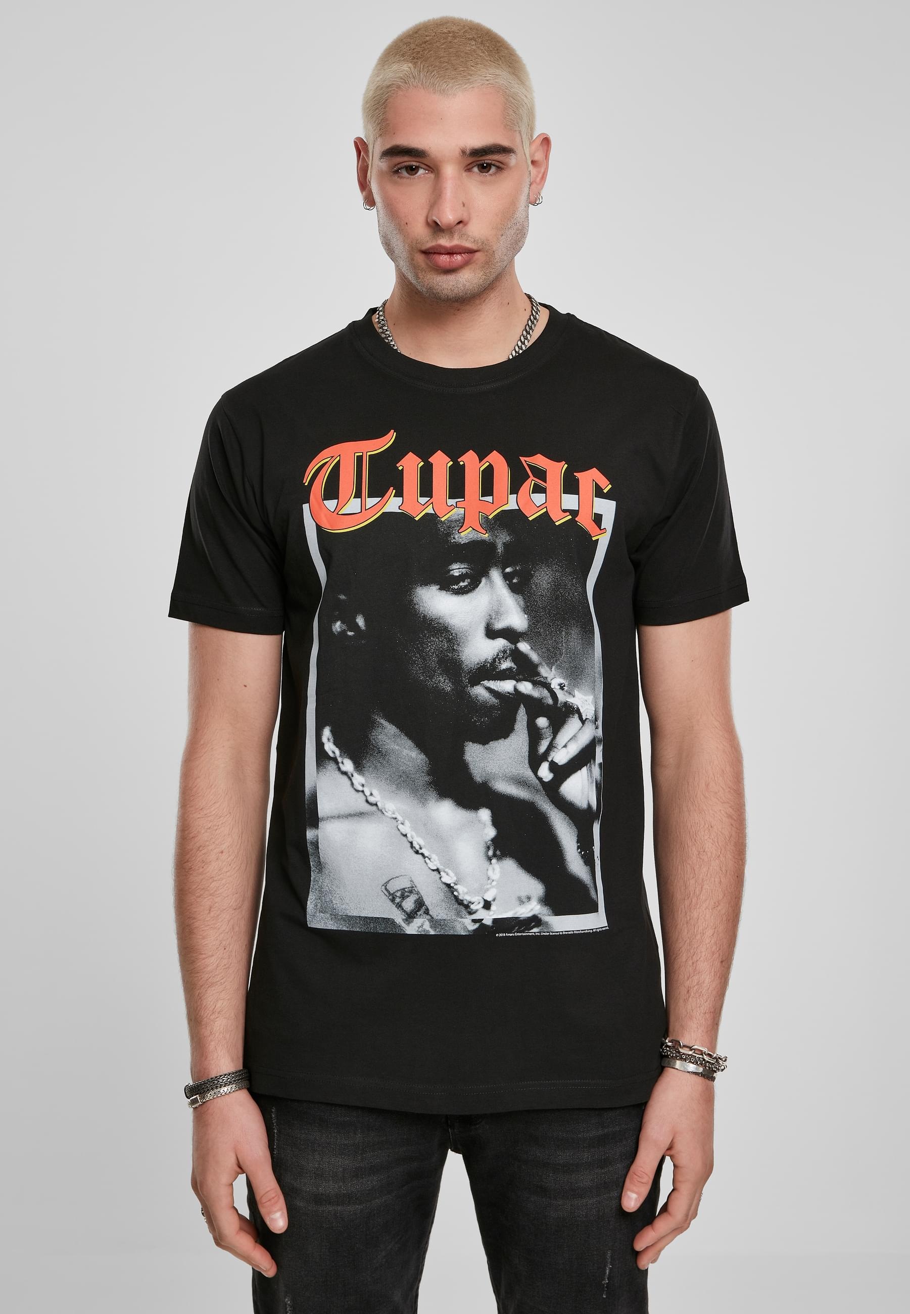 MisterTee T-Shirt »MisterTee Herren Tupac California Love Tee«, (1 tlg.)