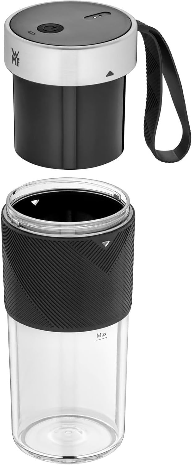 WMF Smoothie-Maker »KÜCHENminis Mix on the go« 50 W aufladbarer Mixer, tragbar und kompakt für unterwegs, leise Handhabung