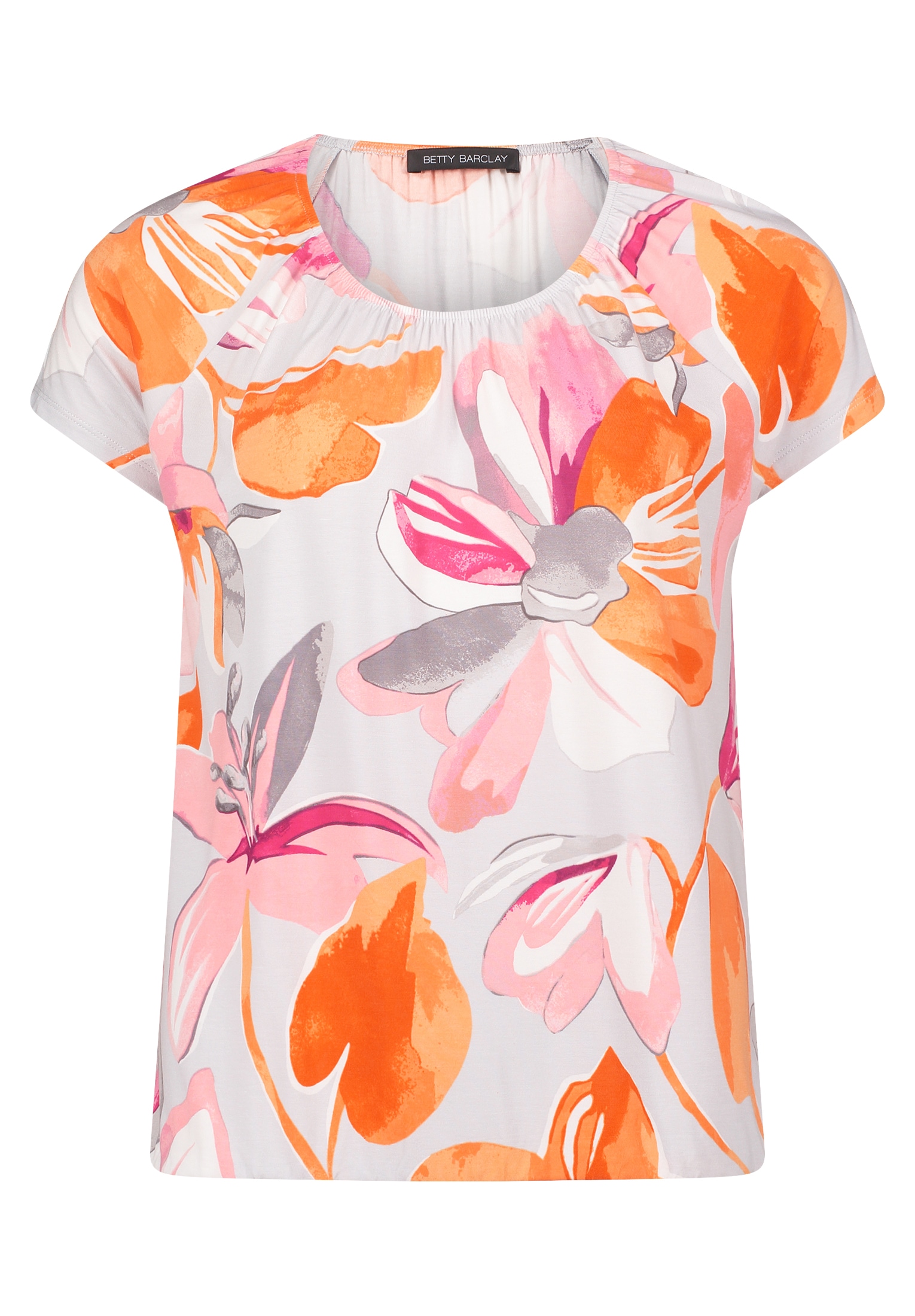 Betty Barclay Kurzarmshirt »Betty Barclay Casual-Shirt mit Gummizug«, (1 tlg.), Druck
