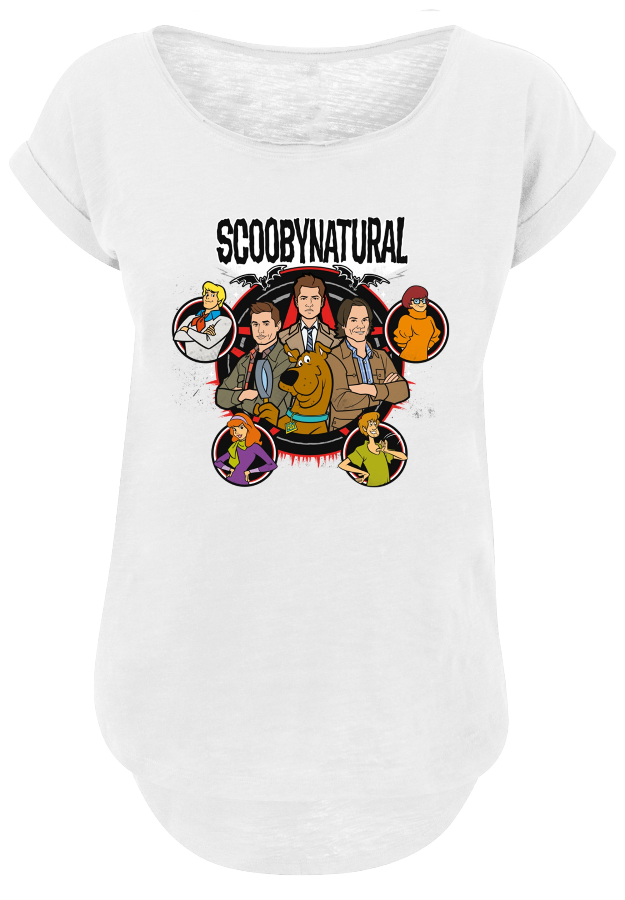 F4NT4STIC T-Shirt "Long Cut T-Shirt Scooby Doo Boys Characters Star", Damen günstig online kaufen