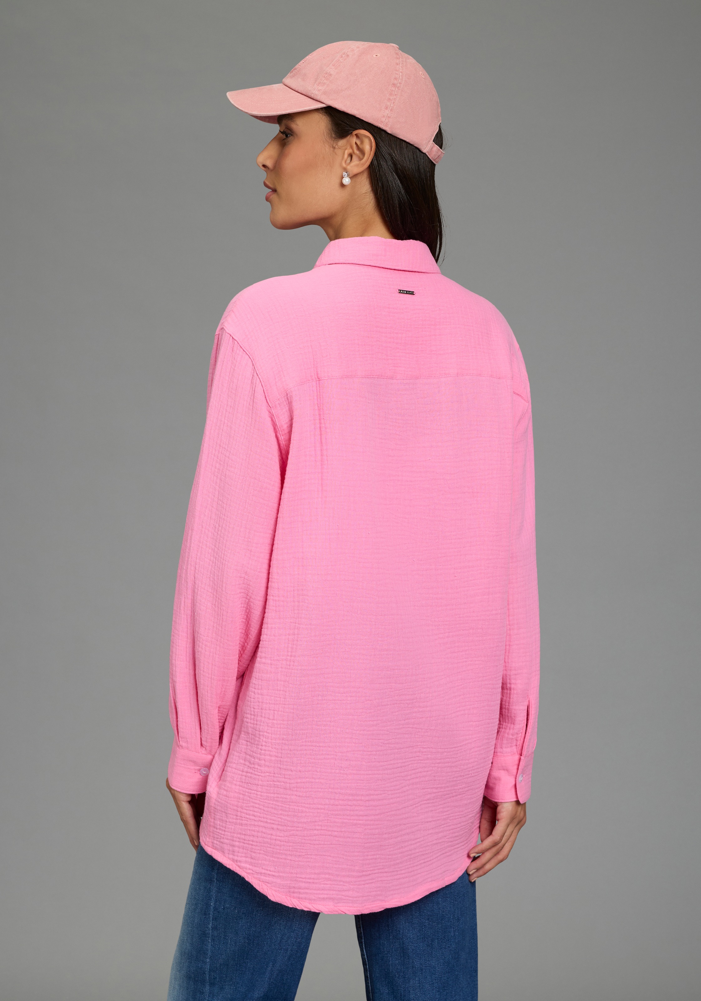 Laura Scott Longbluse in Musselin-Qualität günstig online kaufen