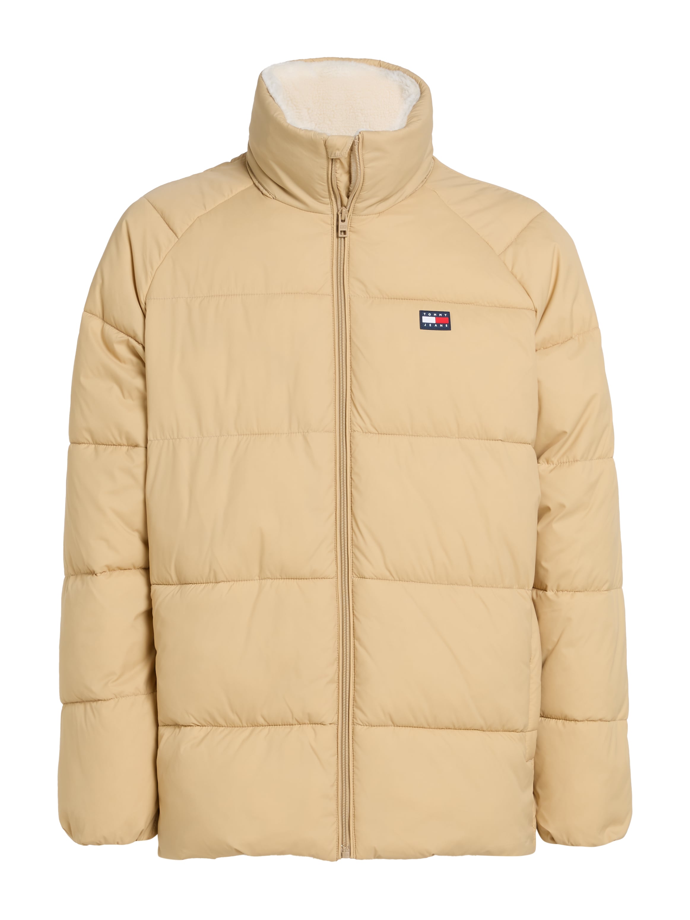 Tommy Jeans Steppjacke »TJM POLY PUFFER EXT«, ohne Kapuze