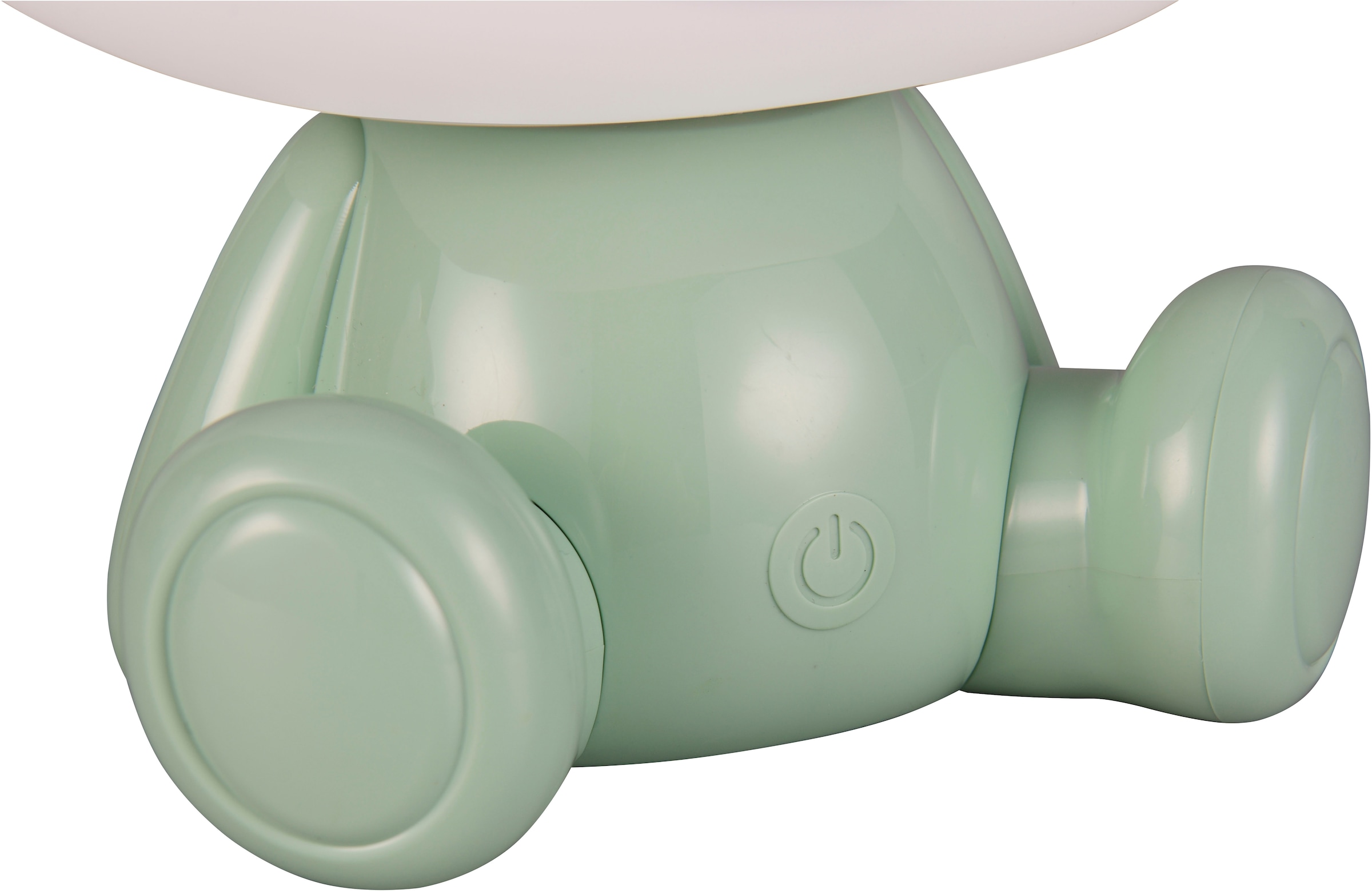 REALITY Leuchten LED Tischleuchte »HOPPER, Kinderzimmer Tischleuchte Nachttischleuchte Frosch Optik, RGB«, 1 flammig, Leuchtmittel LED-Board | LED fest integriert, 0,3W 30 Lumen warmweiß 3000K, RGB Farbwechsel Modus, USB-Anschluss