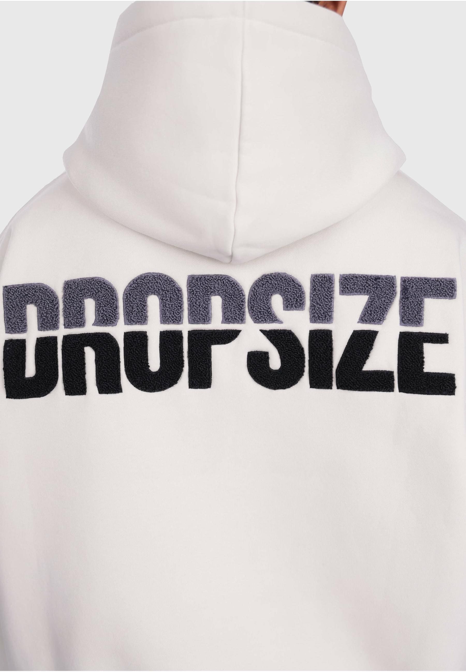 Dropsize Kapuzensweatshirt »Dropsize SPLIT FROTTEE EMBO HOODIE«, 1 Stk.
