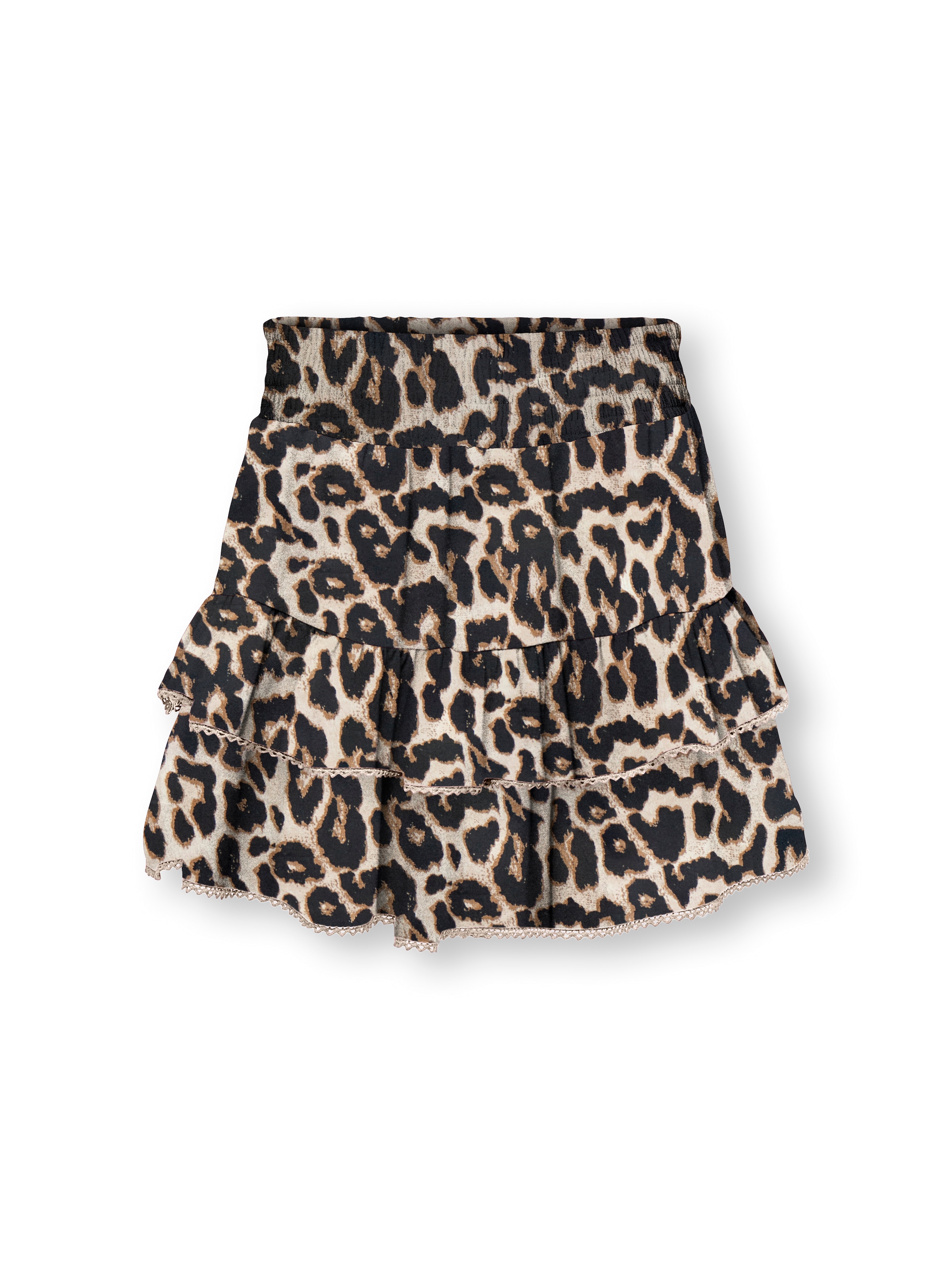 KIDS ONLY Sommerrock »KOGGLOW LIFE TAPED EDGE SKORT AOP WVN«, (1 tlg.), mit tollen Volants mit dezenter Spitzenkante