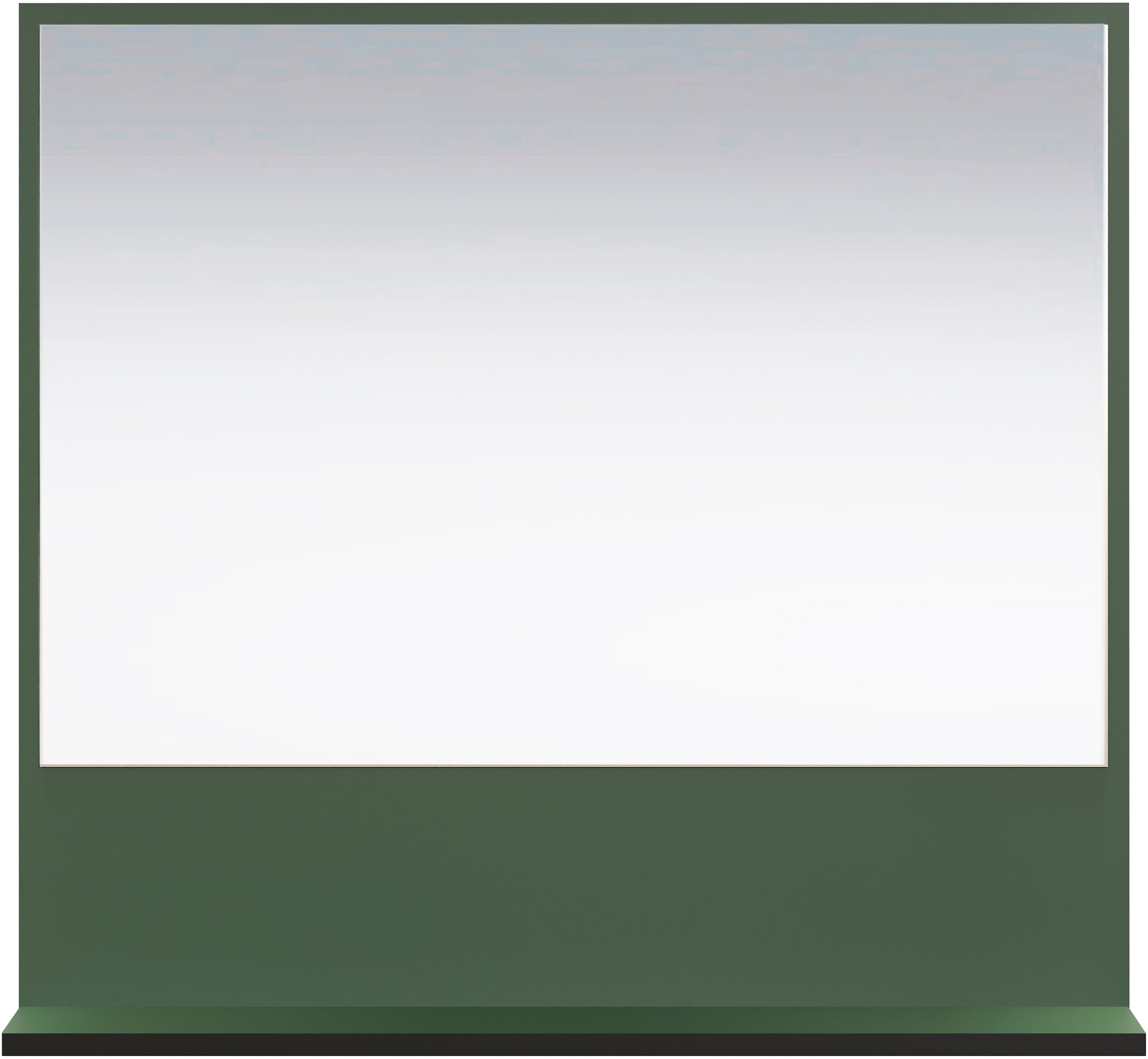 welltime Badspiegel »Amrum«, (1 St.), Eleganter Badezimmerspiegel mit Ablage - Maße (B/T/H) 60-80/14/74 cm