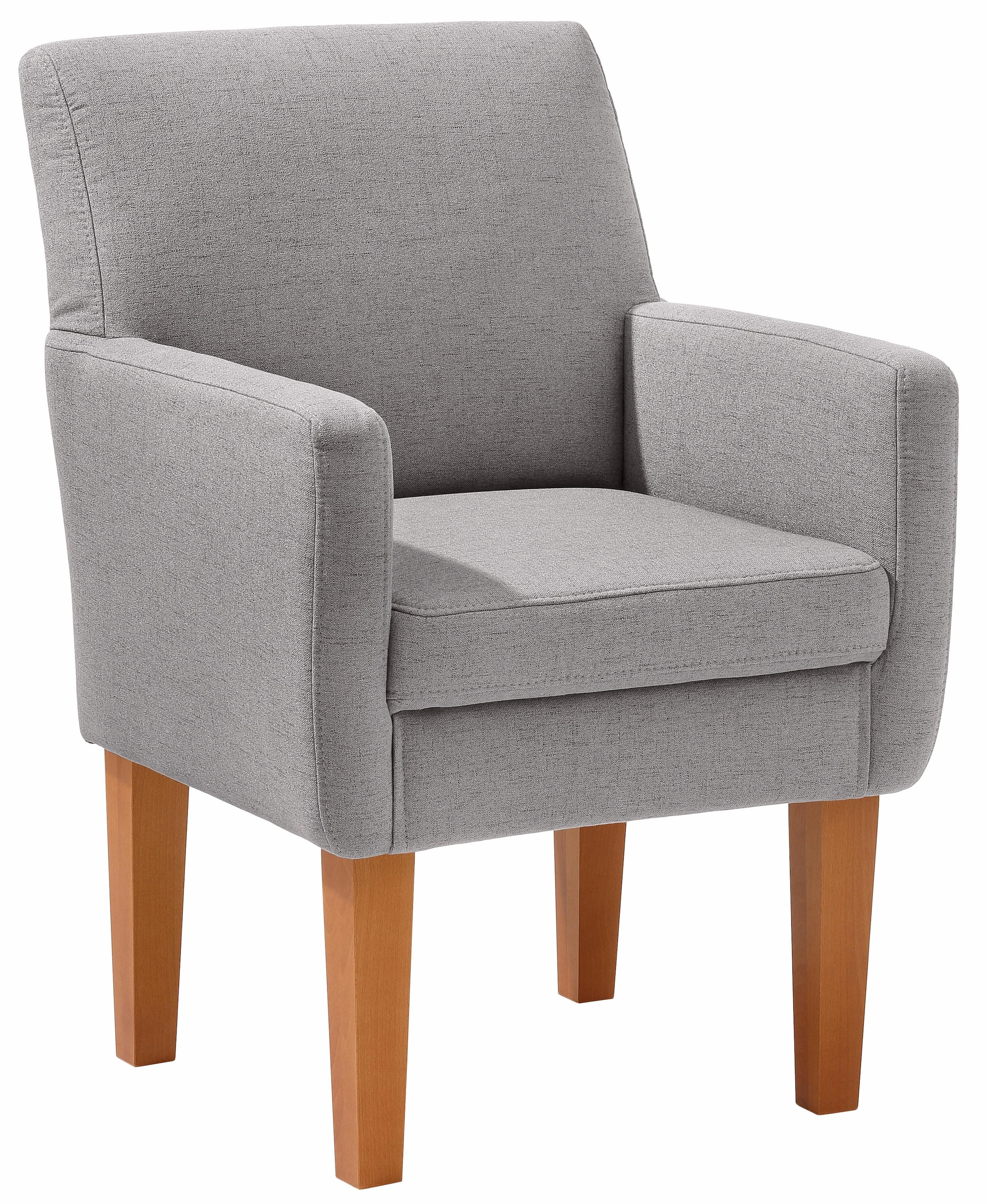 OTTO home Sessel "Fehmarn" komfortable Sitzhöhe von 54 cm, in 3 verschiedenen Bezugsqualitäten