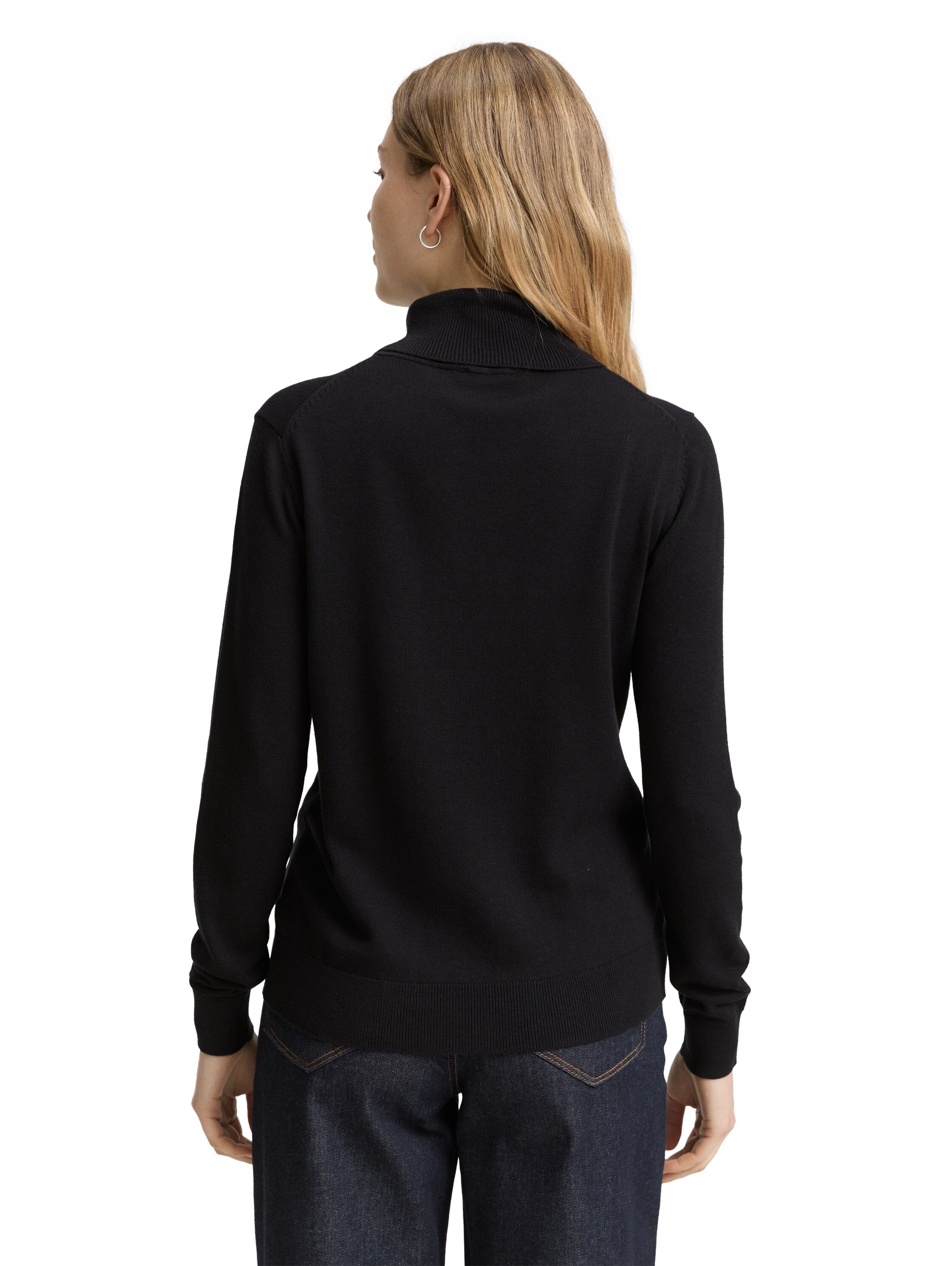 TOM TAILOR Rollkragenpullover, mit Rippbündchen günstig online kaufen