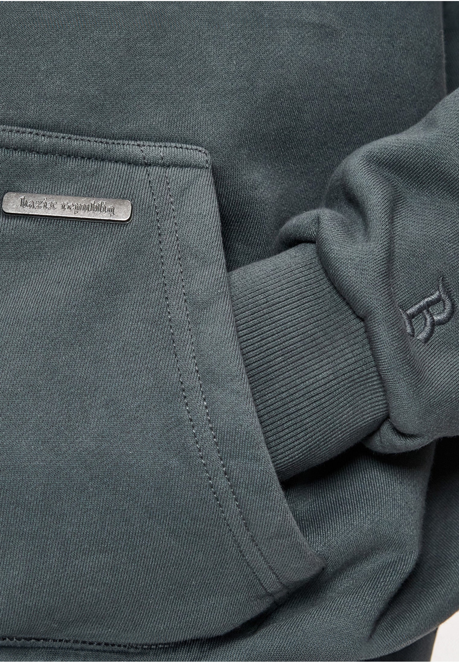 Dropsize Kapuzenpullover »Dropsize Herren Dropsize Bazix Republiq SUPER HEAVY BLANK HOODIE« 1 Stk.