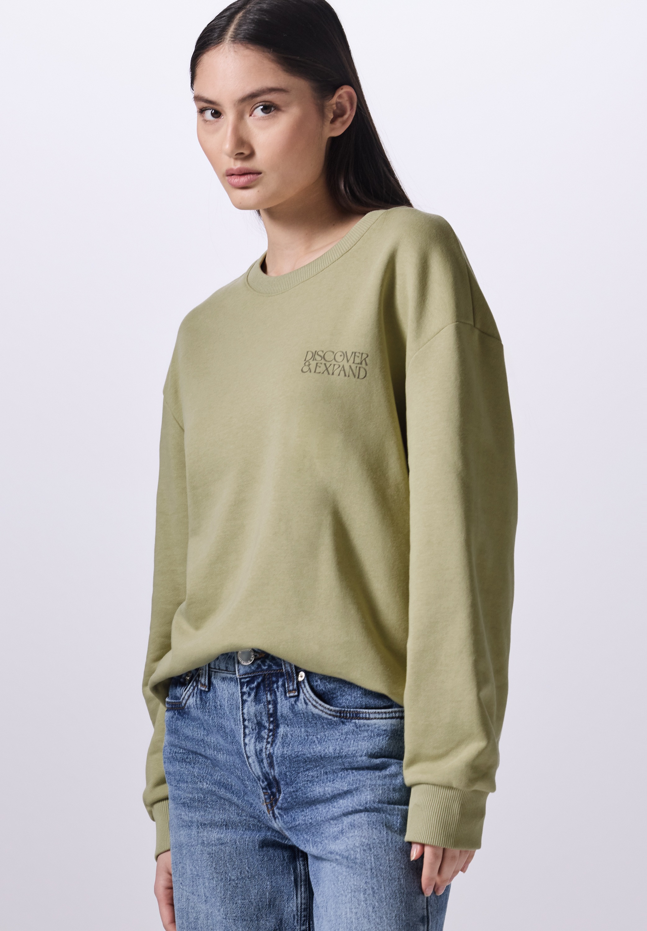 STREET ONE STUDIO Sweatshirt, im soften Baumwoll-Mix günstig online kaufen