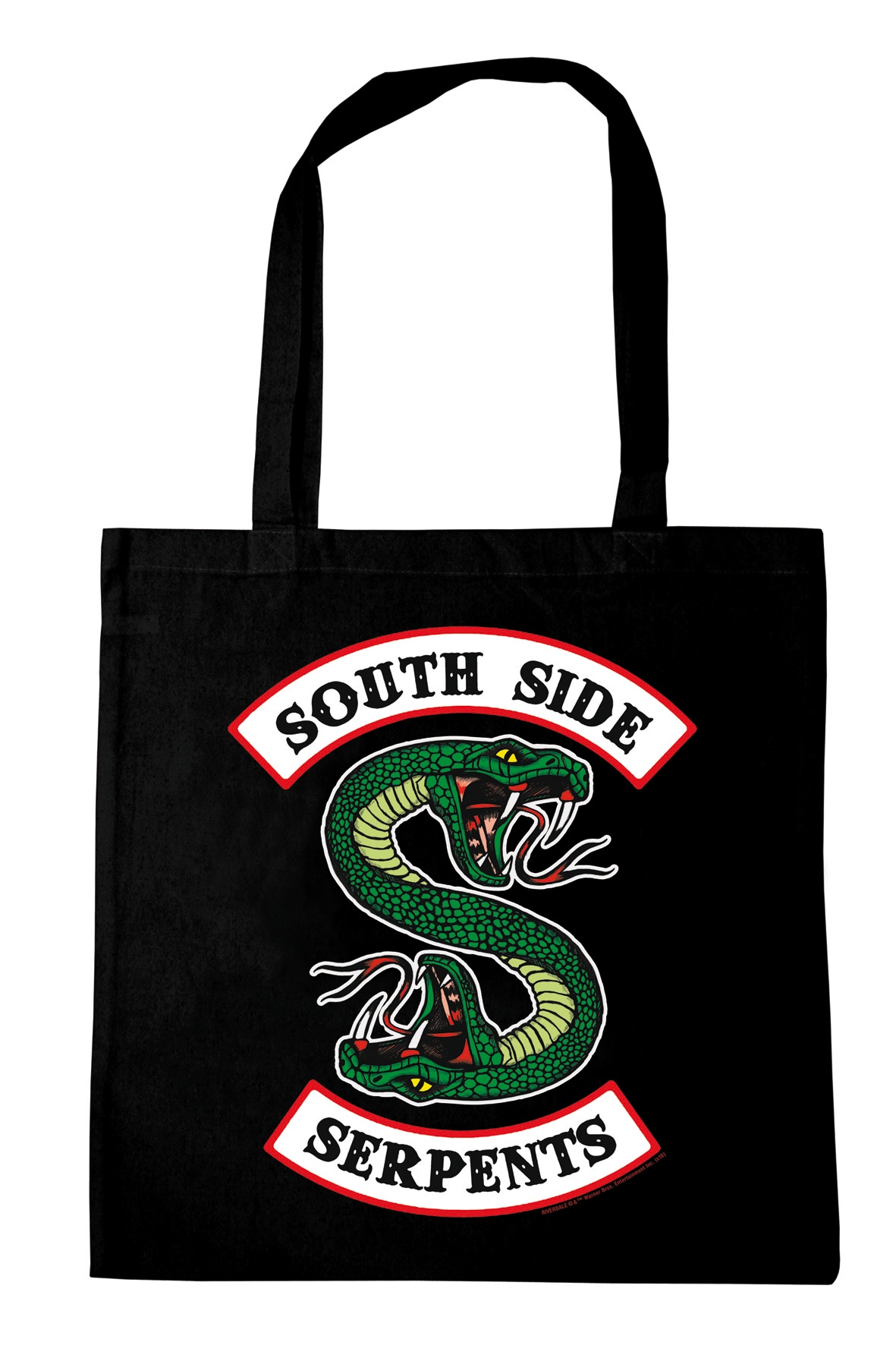 LOGOSHIRT Henkeltasche »Riverdale South Side Serpent«, mit coolem Fan-Print