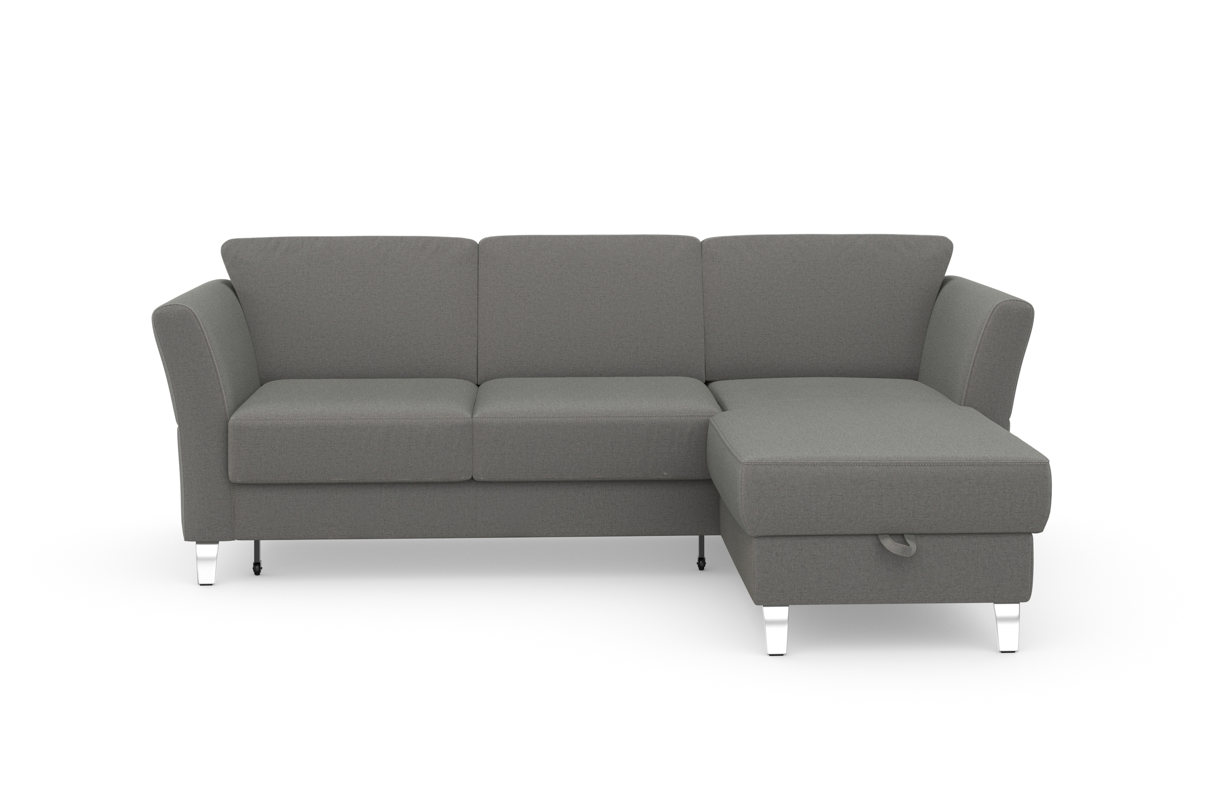 sit&more Ecksofa "Visby L-Form" wahlweise mit Bettfunktion und Bettkasten, günstig online kaufen