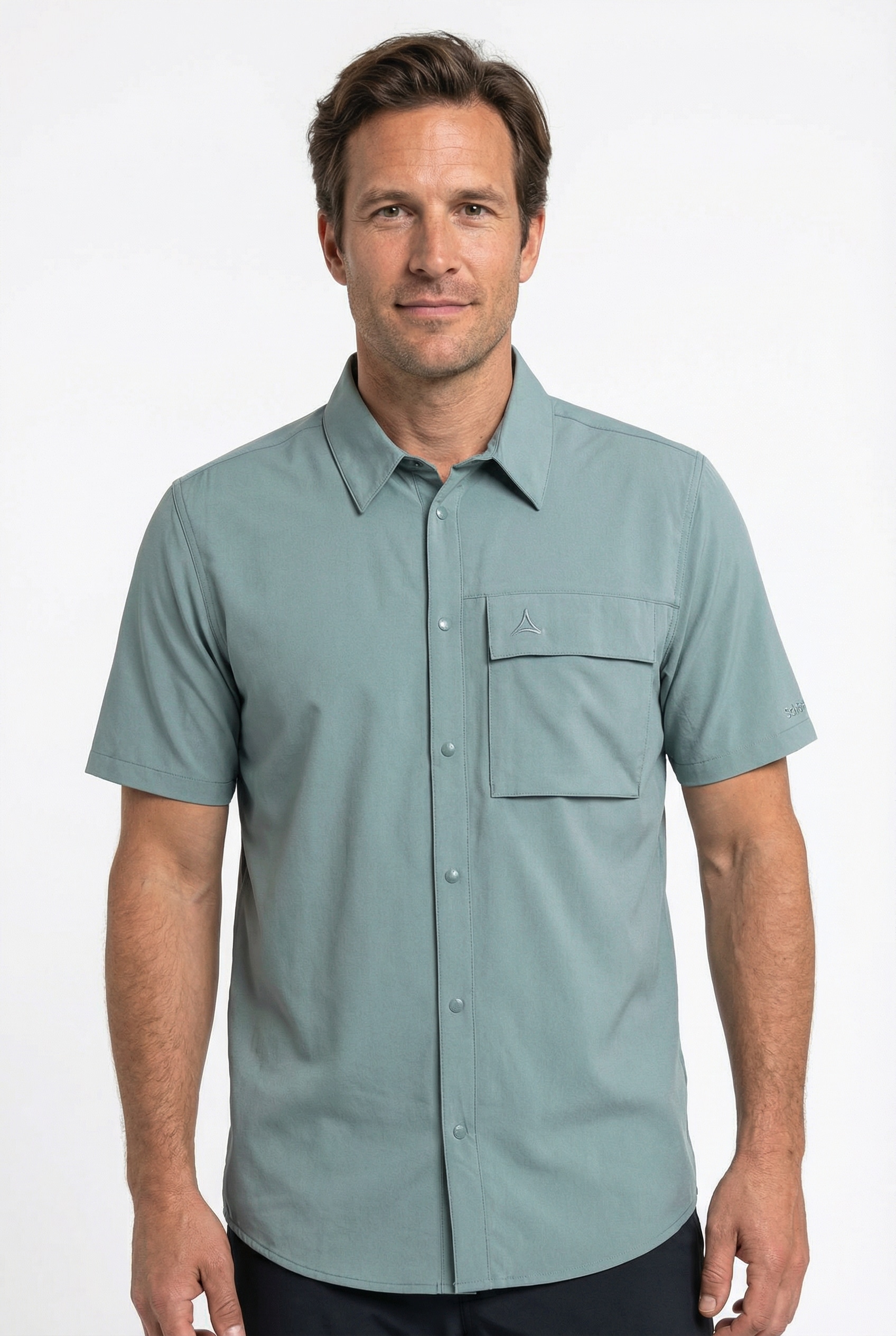 Schöffel Herren Steel Grau Funktionshemd "Shirt Style Dooser Men" Für Trekking Und Sportliche Aktivitäten Leichtes Material erhältlich in Größe  von Baur