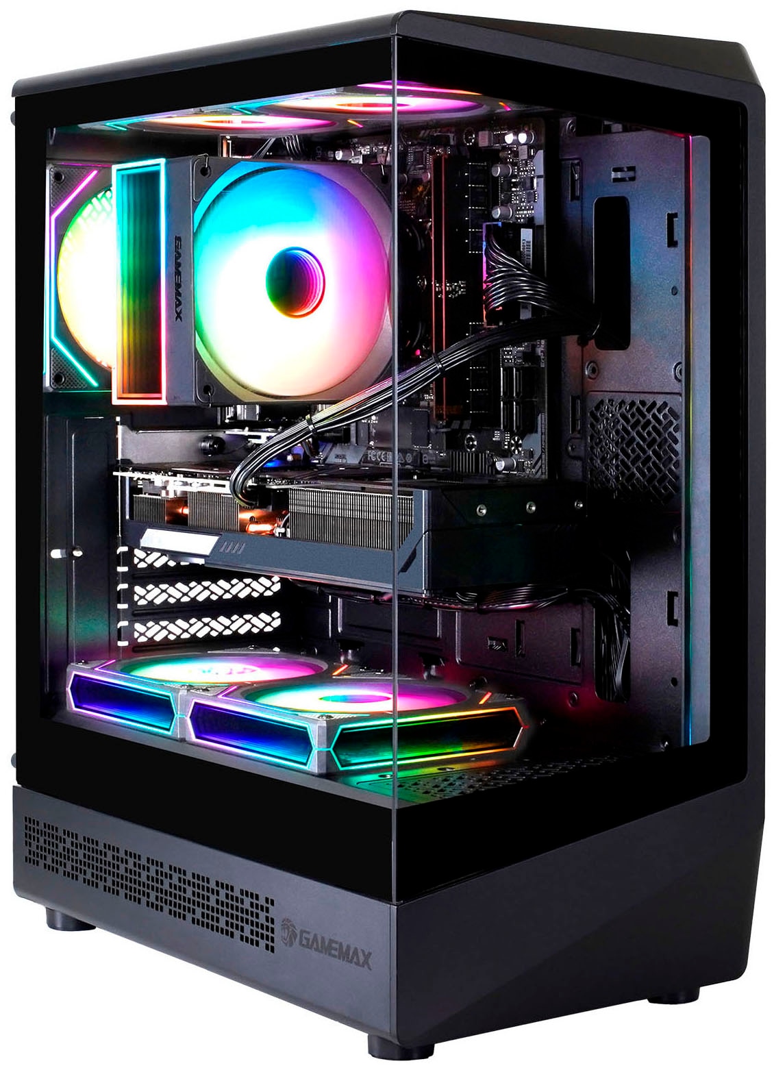 GAMEMAX Gaming-PC »VISTA COC AB 8200 AMD Ryzen 7 5700X 32GB 1TB SSD RX 9070« Windows 11