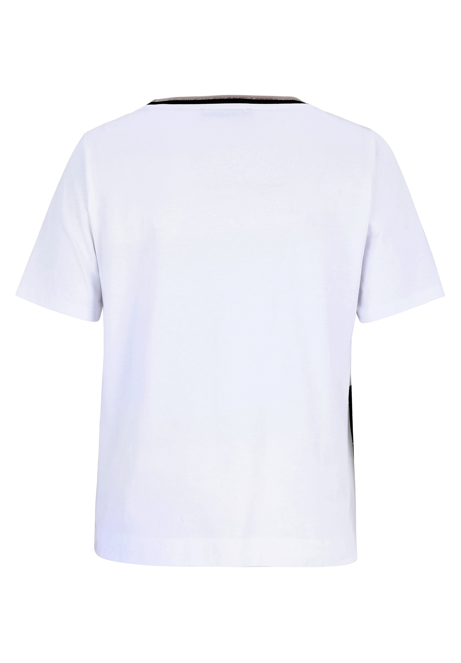 Betty Barclay Kurzarmshirt »Betty Barclay Basic Shirt mit Rippbündchen«, (1 tlg.), Druck