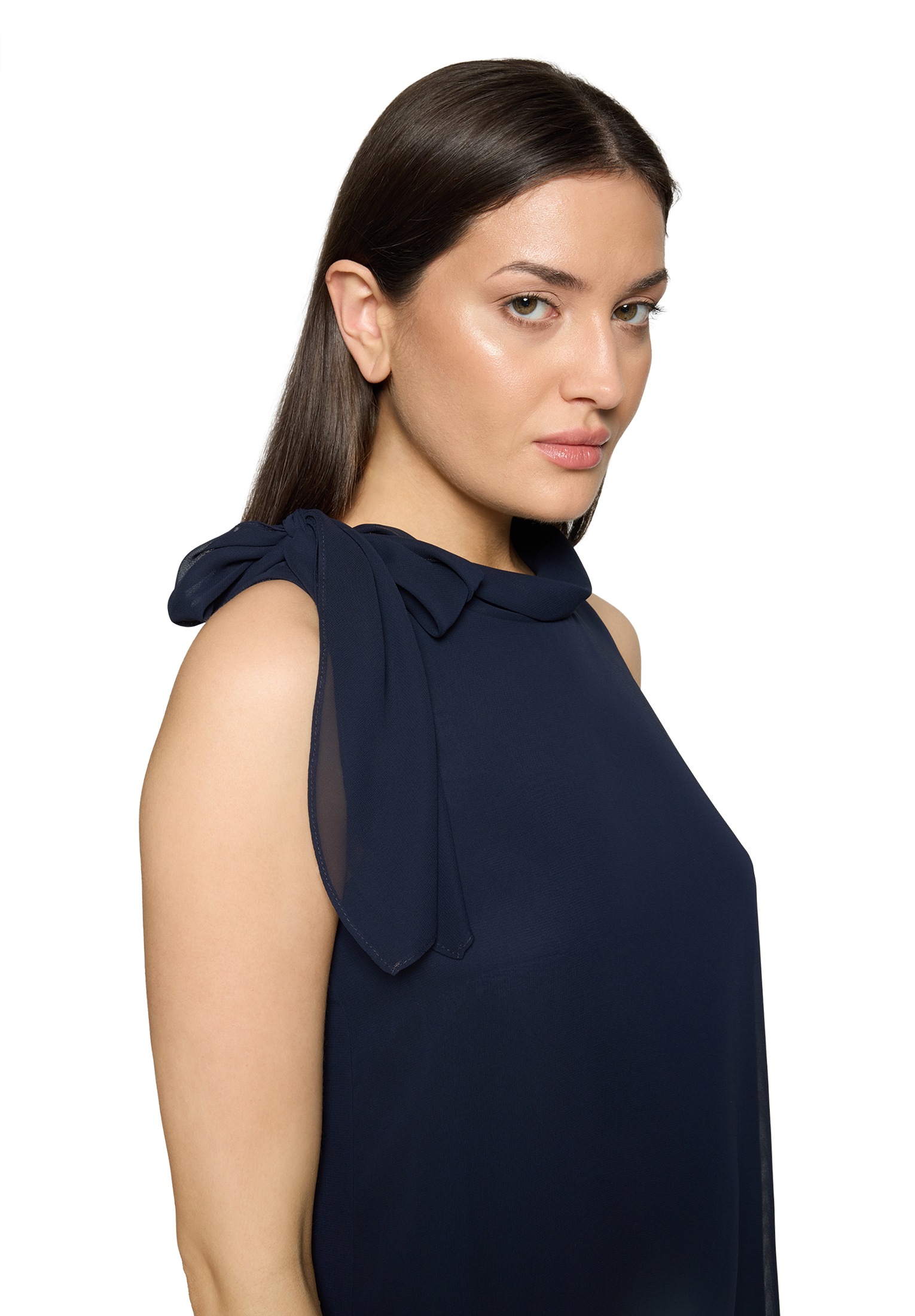 Vera Mont Cocktailkleid »Damen ohne Arm« Ohne Tasche Schluppe