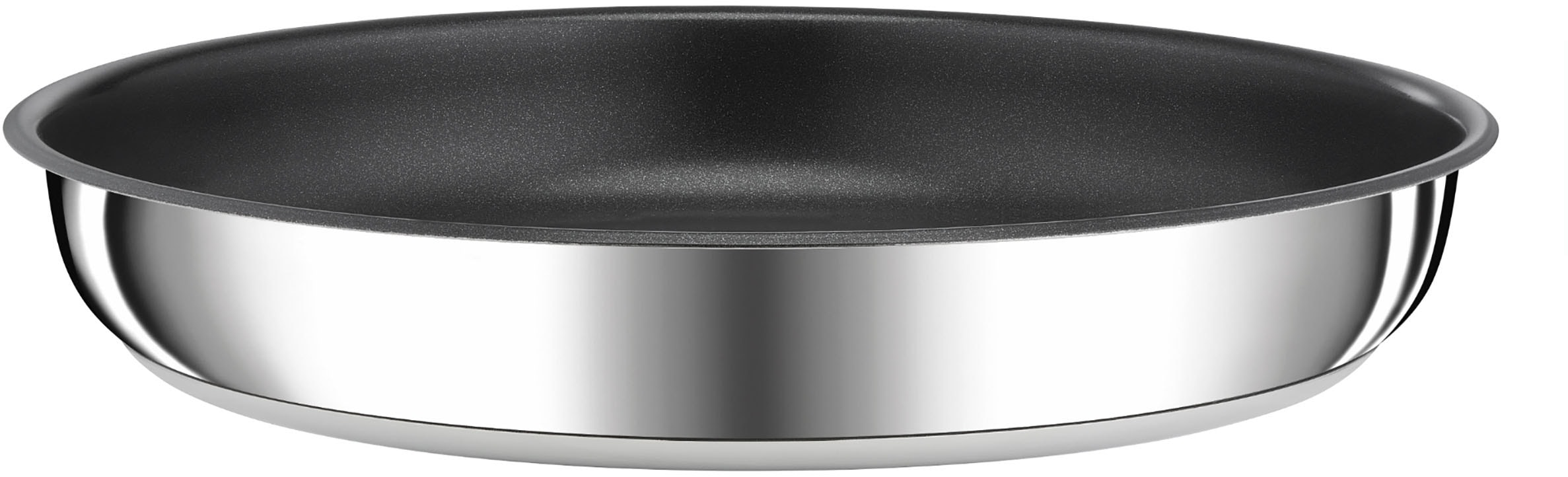 Tefal Bratpfanne »Ingenio Preference« Edelstahl 1 Stk. tlg. stapelbar, Antihaftversiegelung, Thermo-Signal, 18/10-Edelstahl