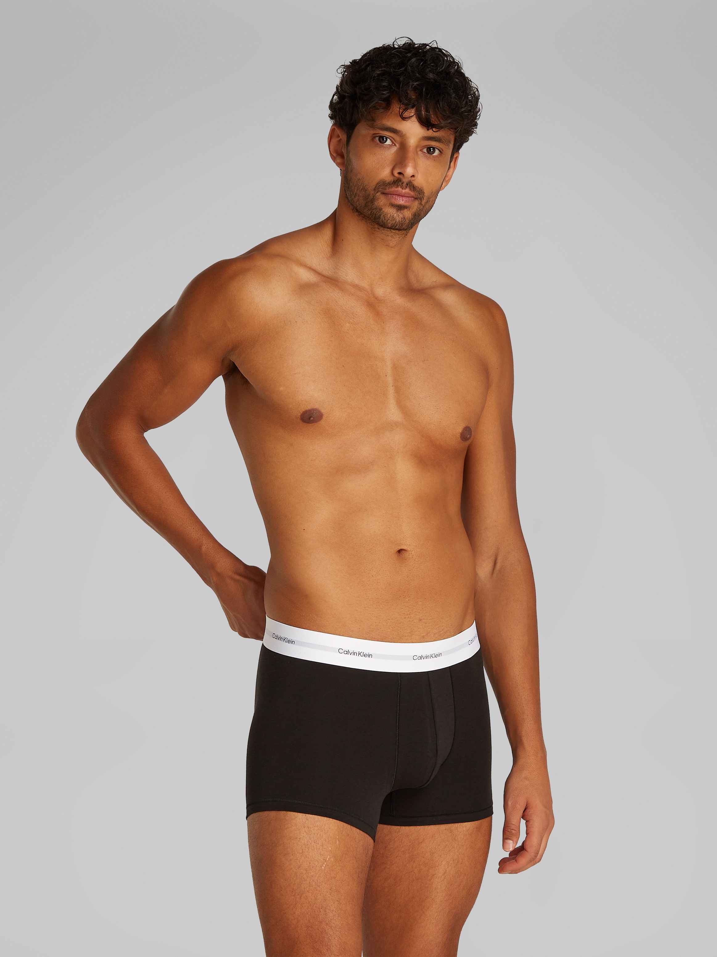 Calvin Klein Underwear Trunk »TRUNK 3PK«, (Packung, 3 St., 3er-Pack), mit Logobund