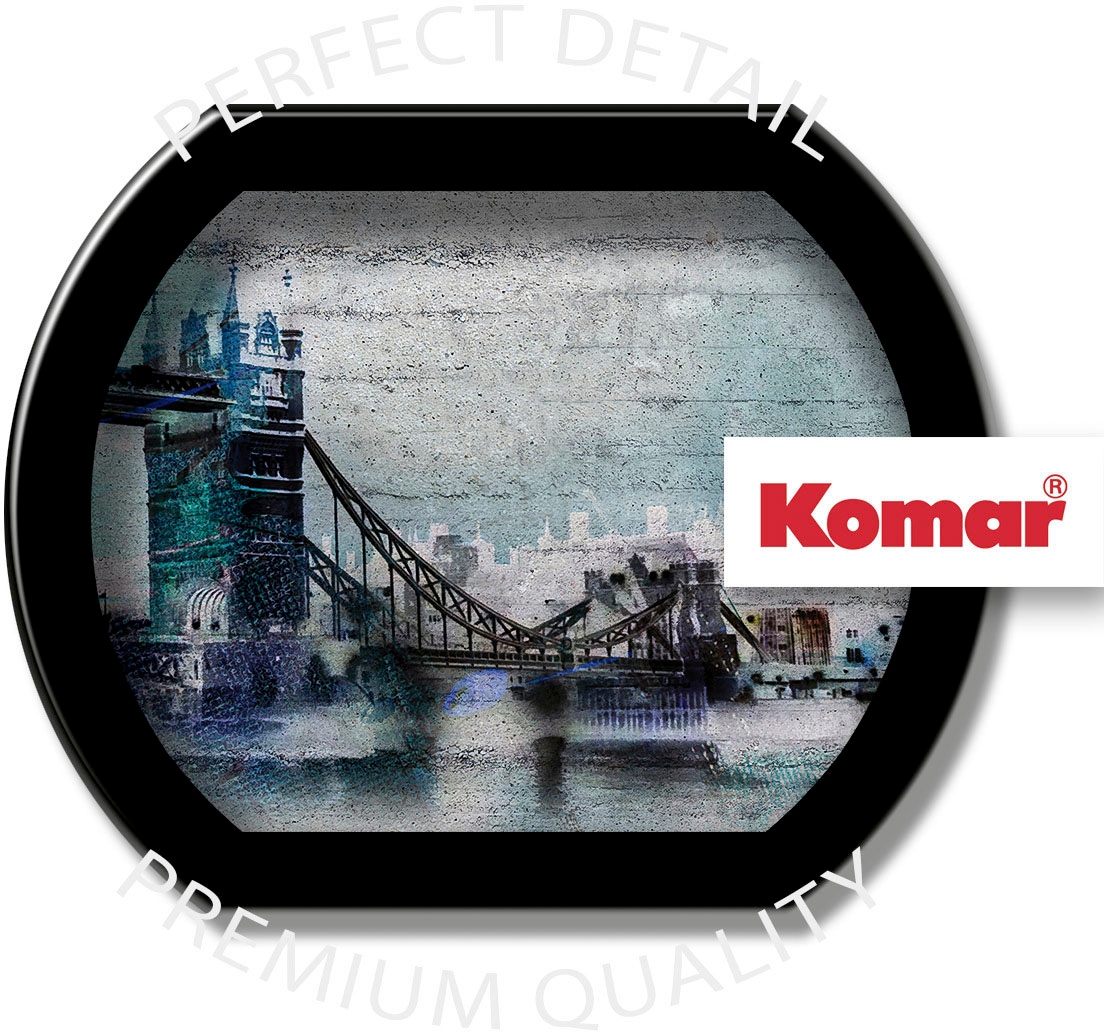 Komar Fototapete »London - Größe 368 x 127 cm«, bedruckt, Wohnzimmer, Schlafzimmer