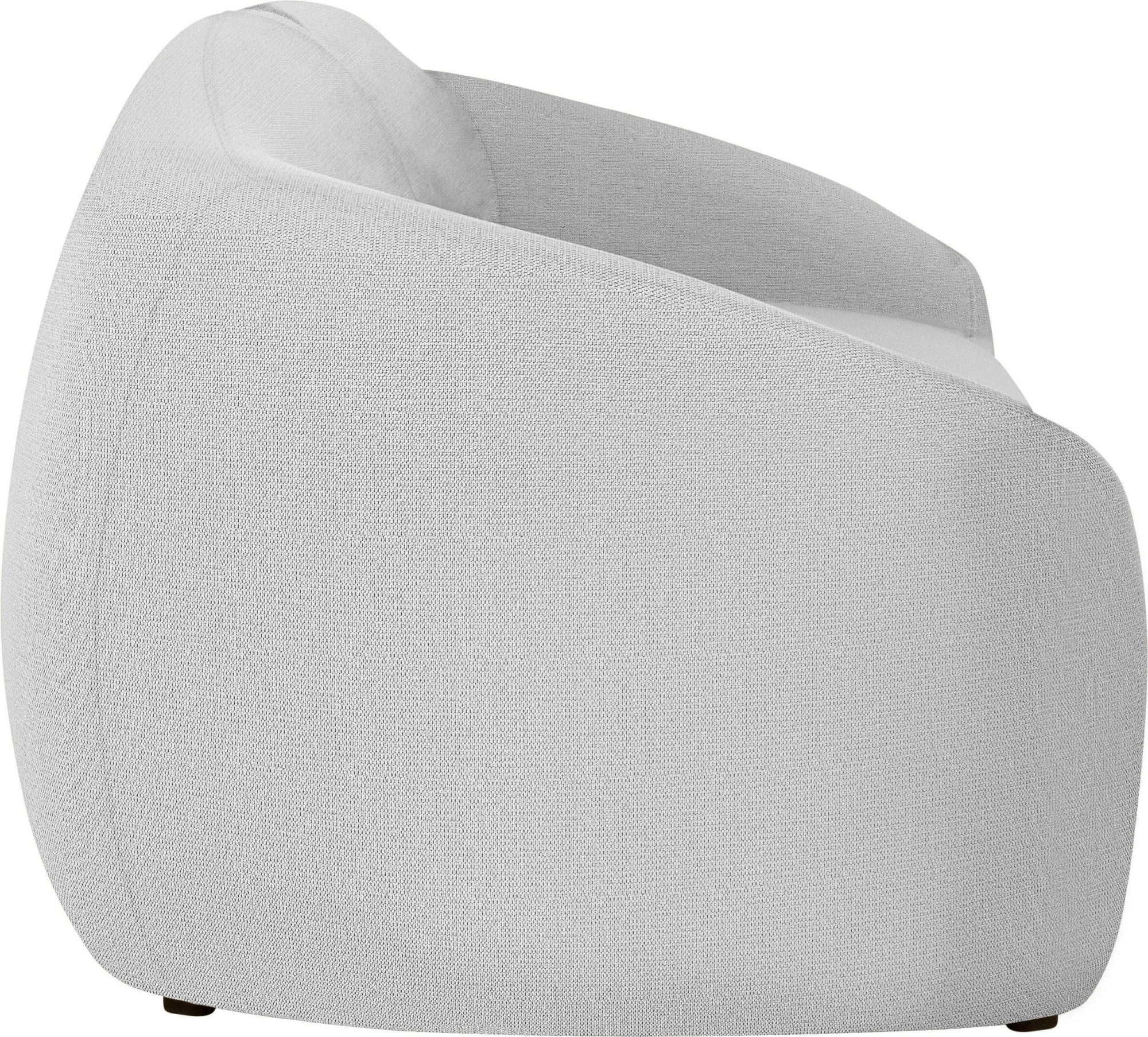 LeGer Home by Lena Gercke Big-Sofa »YANI, Designersofa, organische Form, Maße B/T/H: 240/64/81 cm«, mit Wellenunterfederung, auch in Bouclé, passend zur Serie