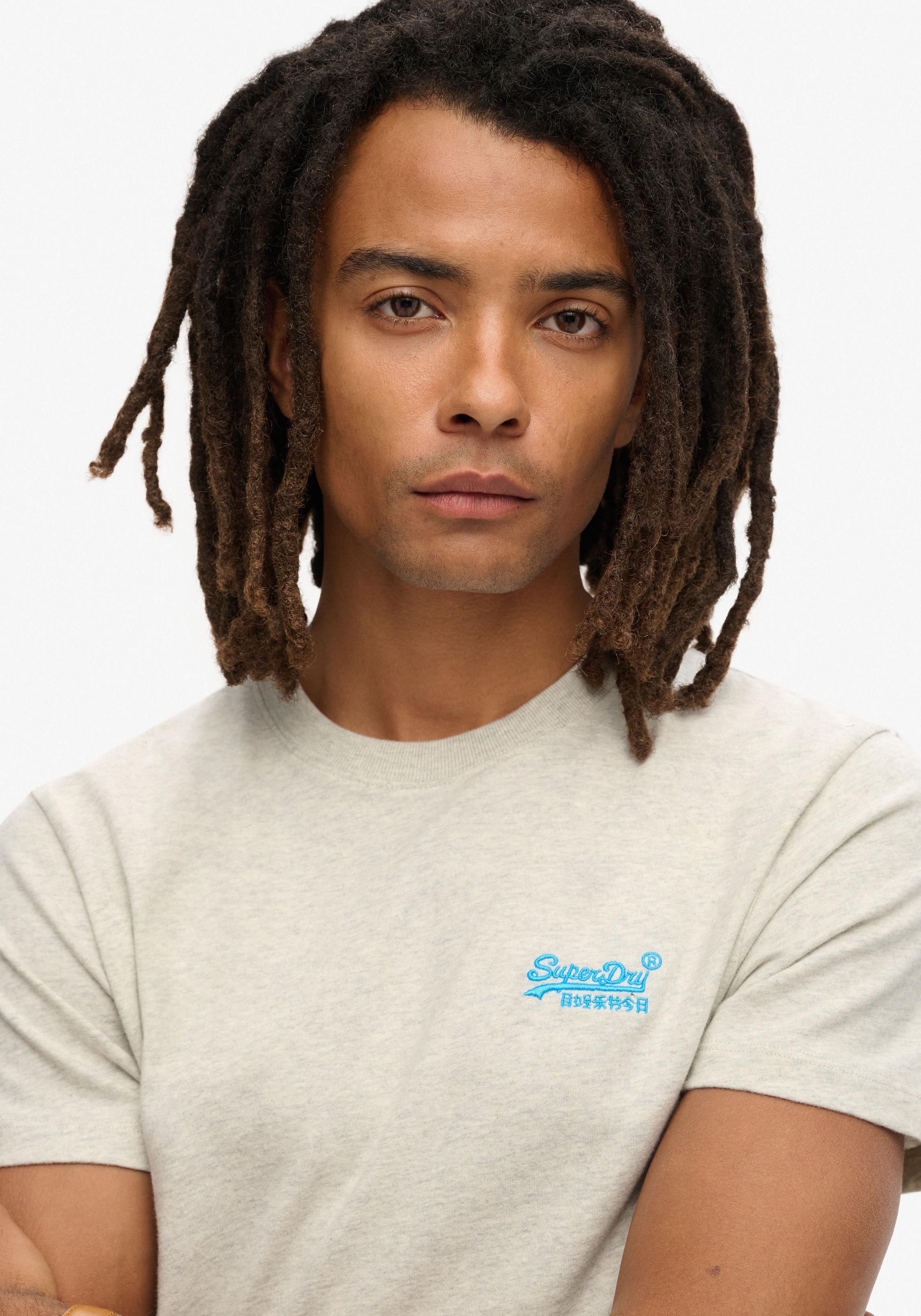 Superdry Rundhalsshirt "ESSENTIAL LOGO EMB TEE" günstig online kaufen