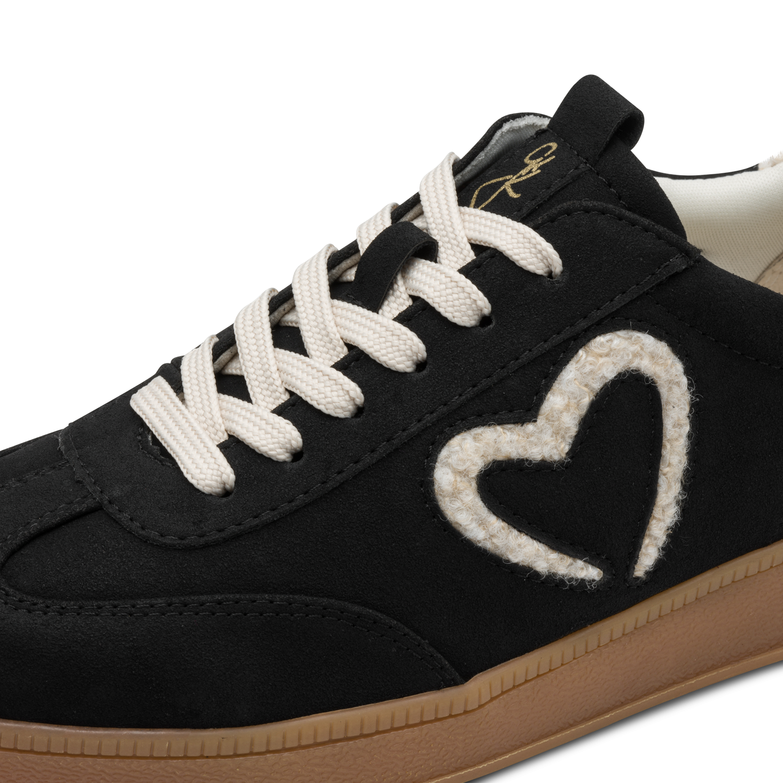MARCO TOZZI by GMK Plateausneaker, Freizeitschuh, Halbschuh, Schnürschuh mit Plüsch-Details